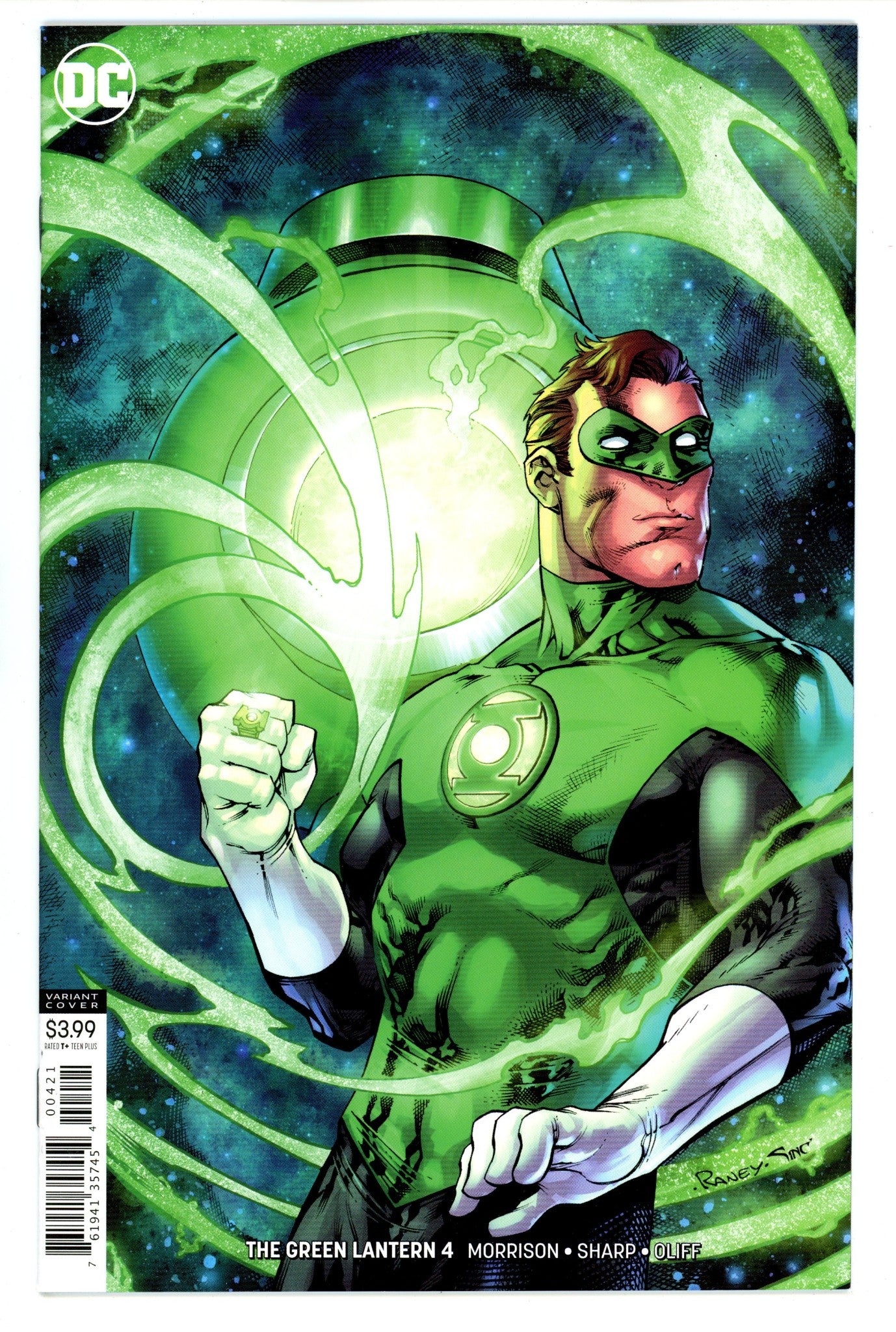 The Green Lantern Vol 6 4 High Grade (2019) Raney Variant 