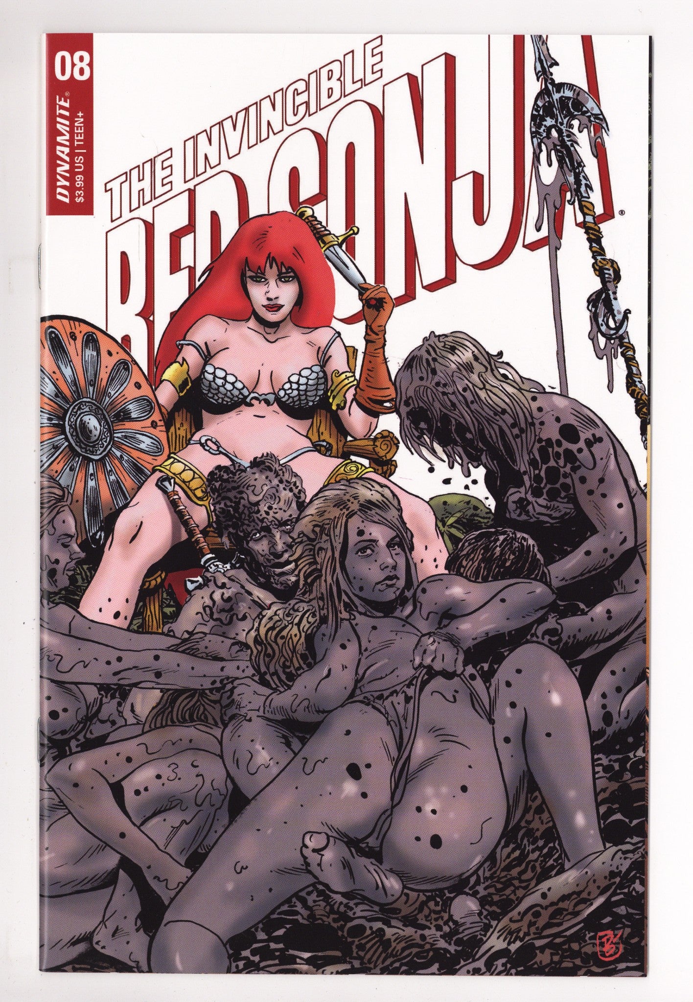 The Invincible Red Sonja   8  High Grade   (2022) Broxton     Variant  