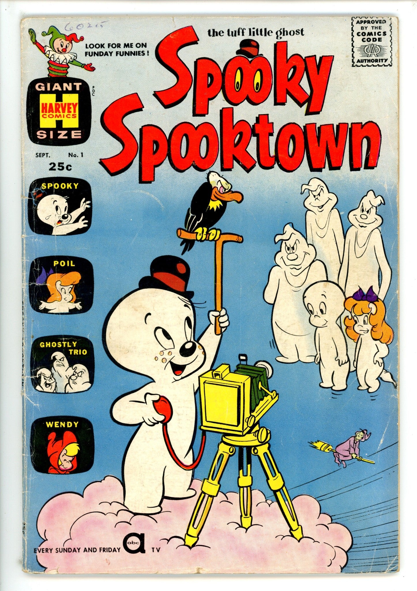 Spooky Spooktown 1 VG- (1961)