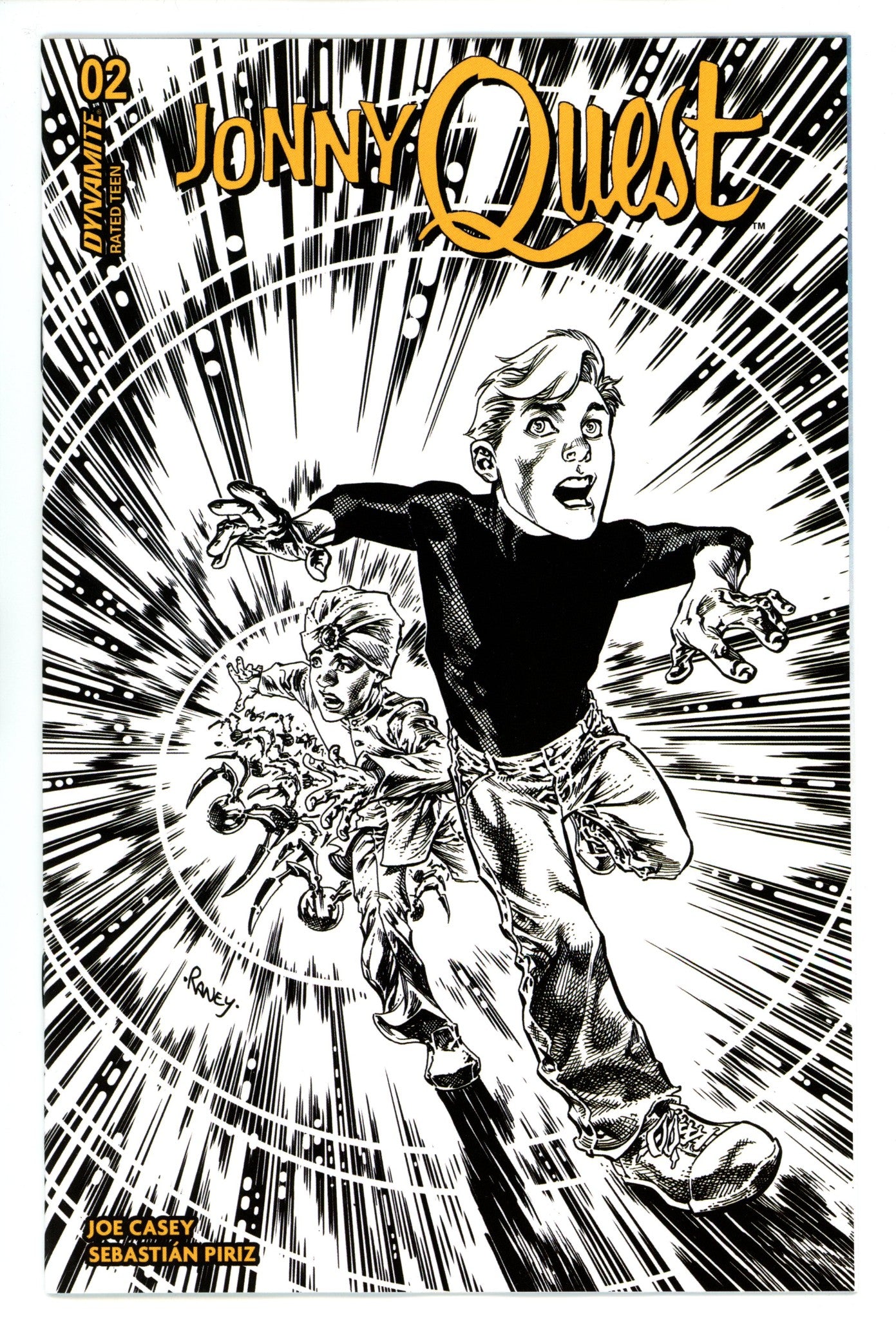 Jonny Quest 2 Raney Line Art Incentive Variant (2024)