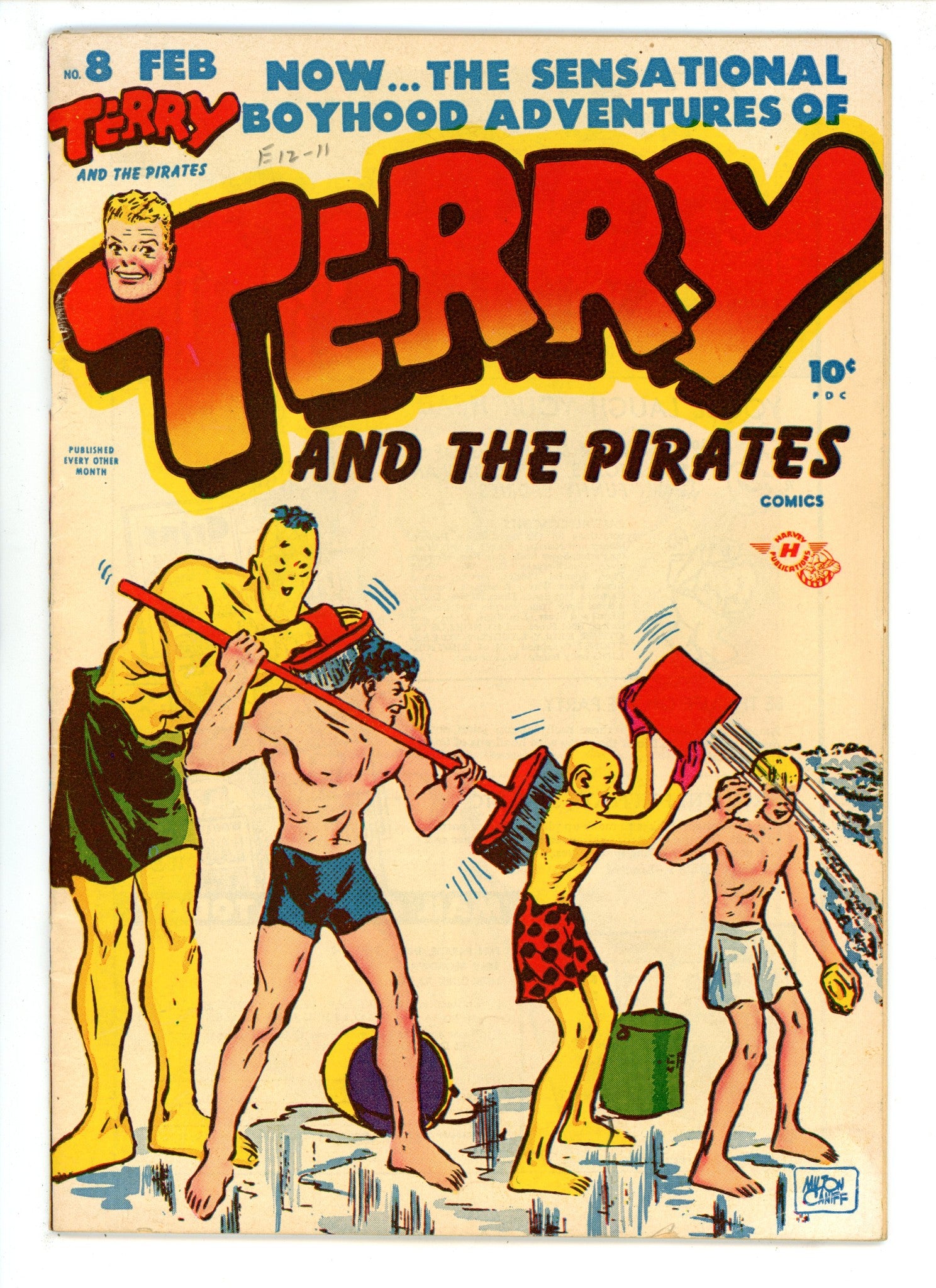 Terry and the Pirates Comics 8 FN+ (6.5) (1948) 