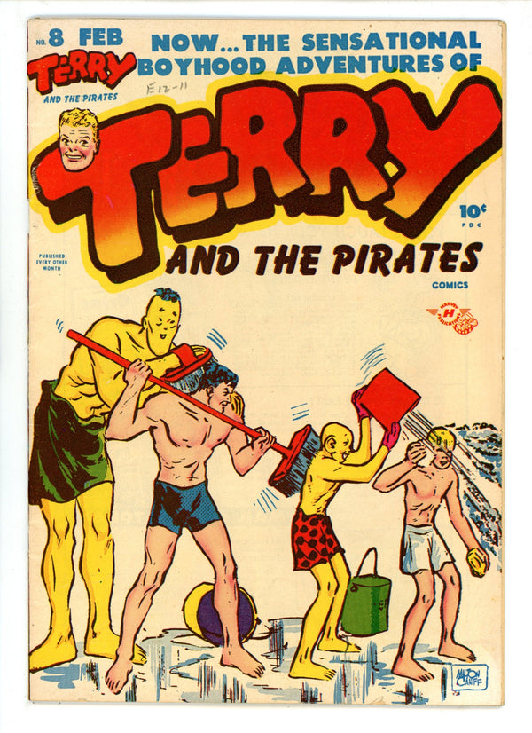 Terry and the Pirates Comics 8 FN+ (6.5) (1948)