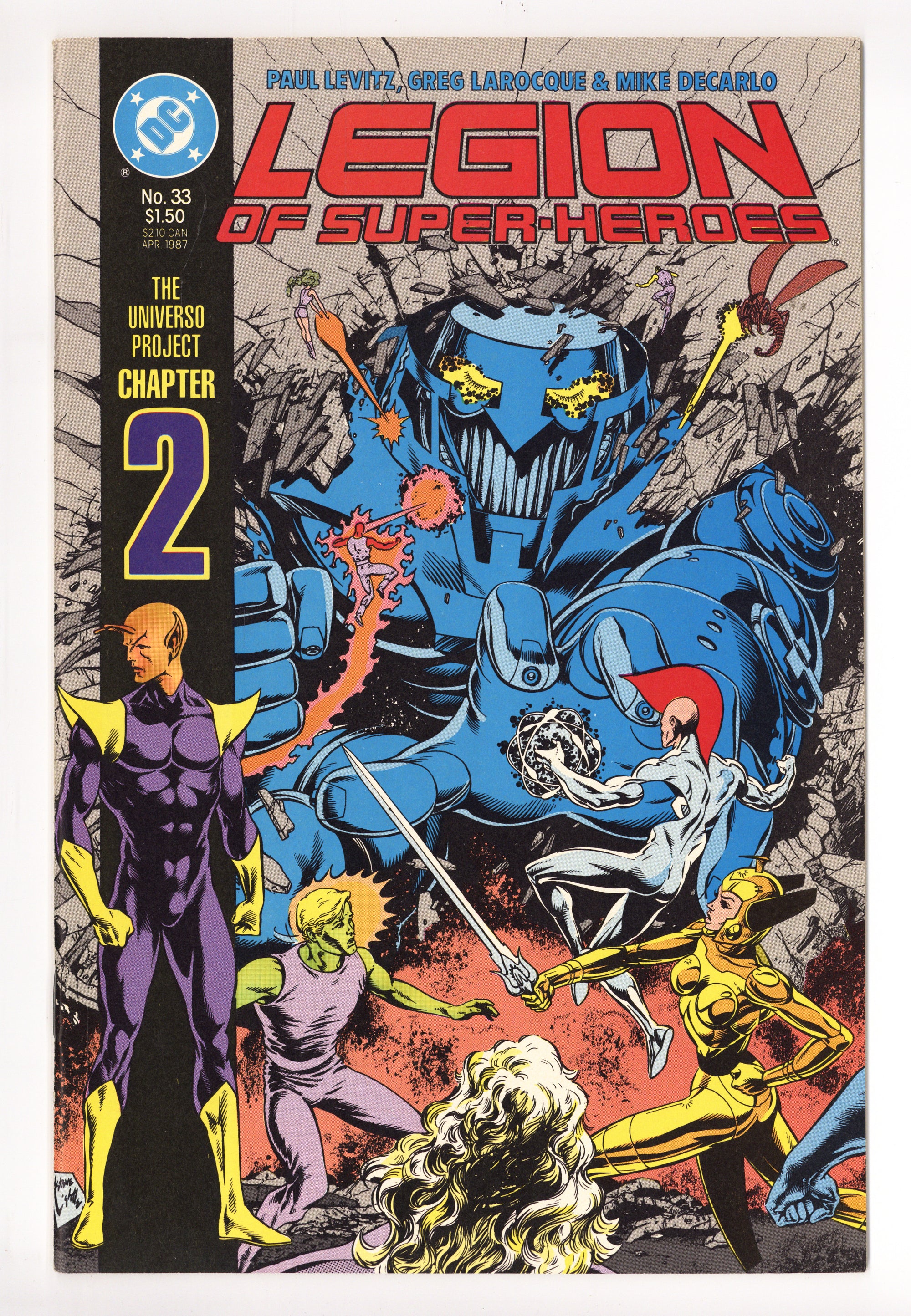 Legion of Super-Heroes Vol 3 33 High Grade (1987) 