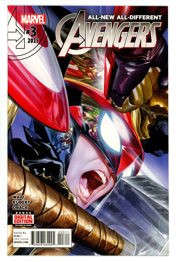 All-New, All-Different Avengers Vol 1 3 High Grade (2016)