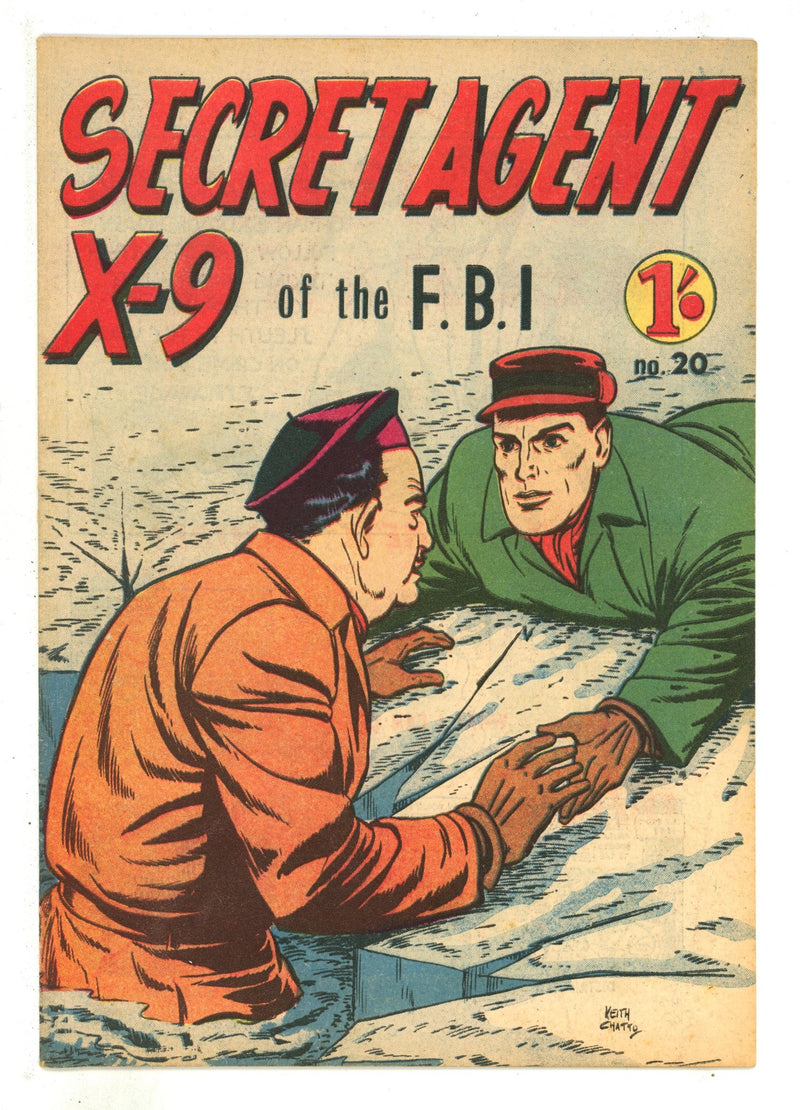 Secret Agent X-9 20 VF+ (8.5) (1965) 