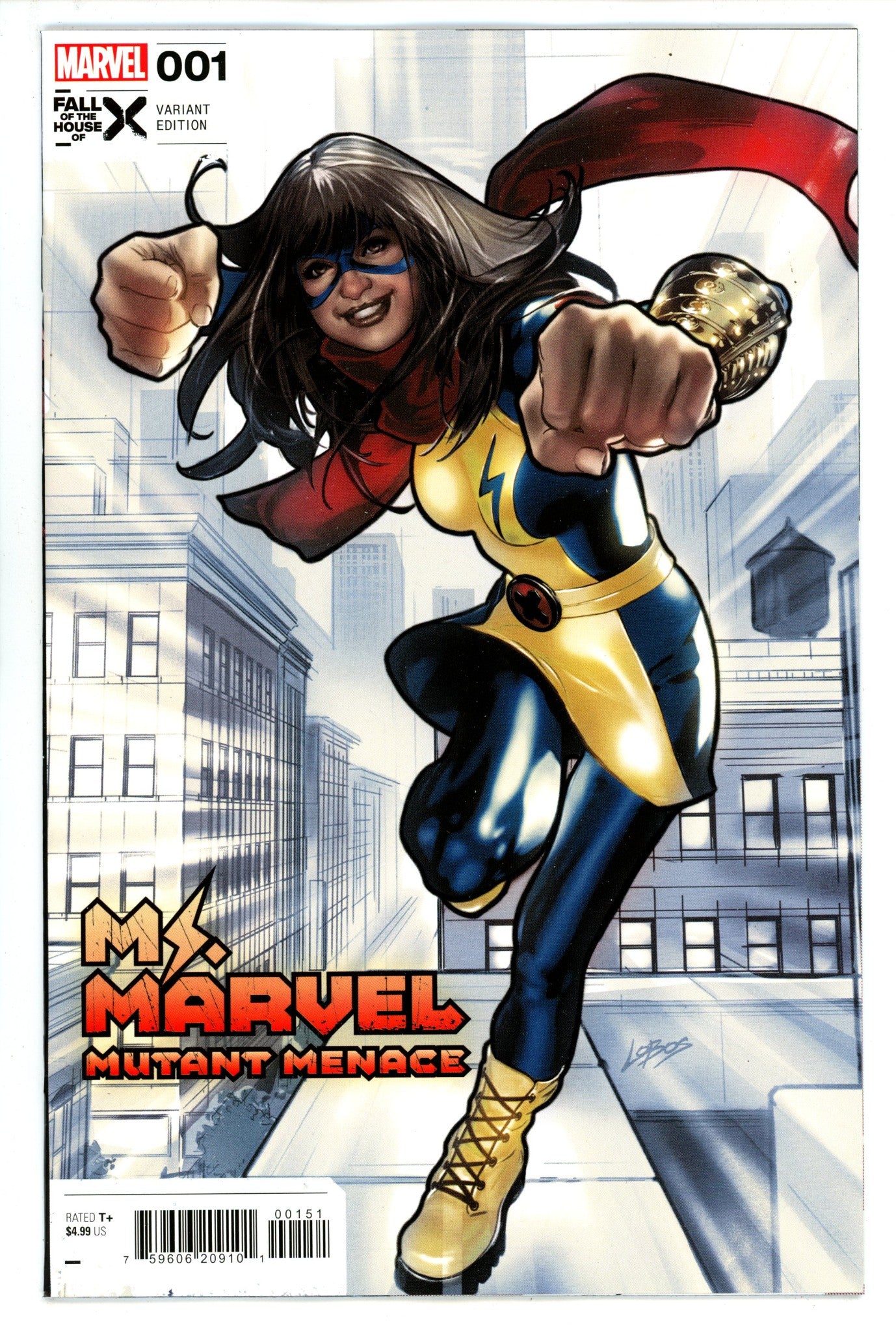 Ms Marvel Mutant Menace 1 Villalobos Variant (2024)