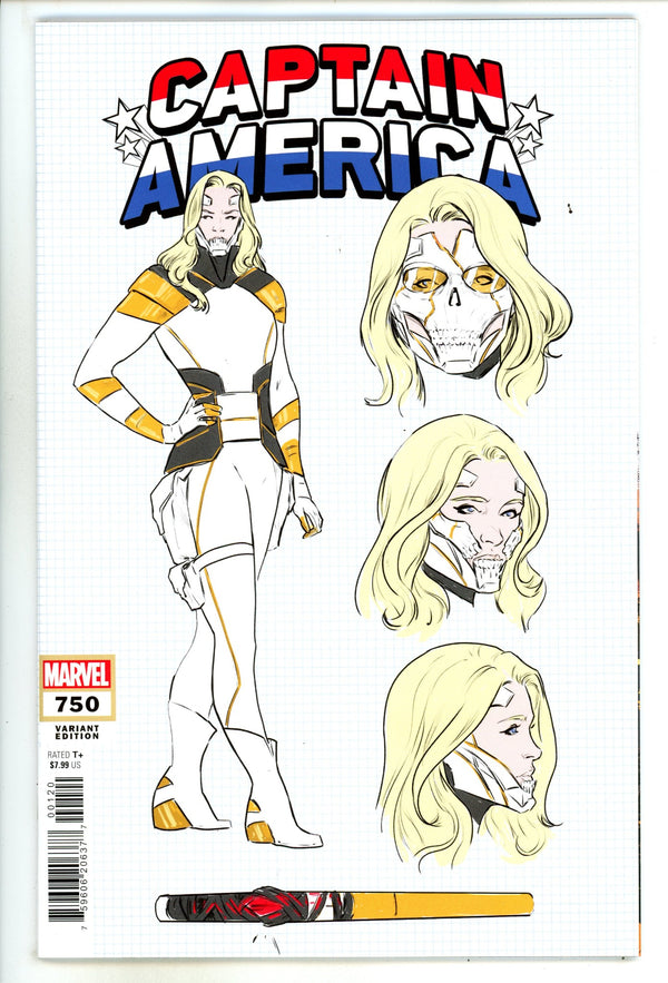 Captain America 750 High Grade (2023) Carnero Design Incentive Variant