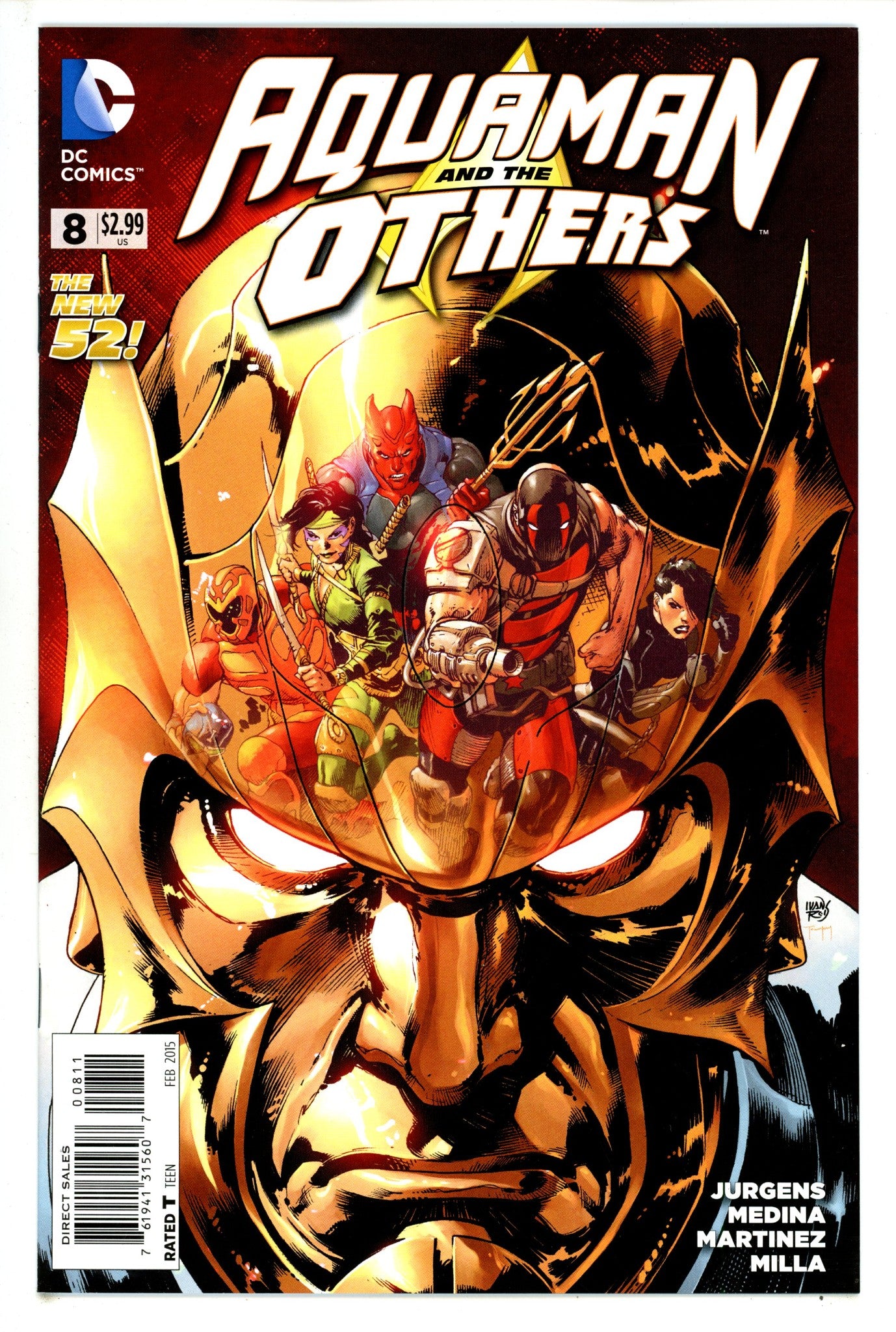 Aquaman and the Others 8 High Grade (2015) 