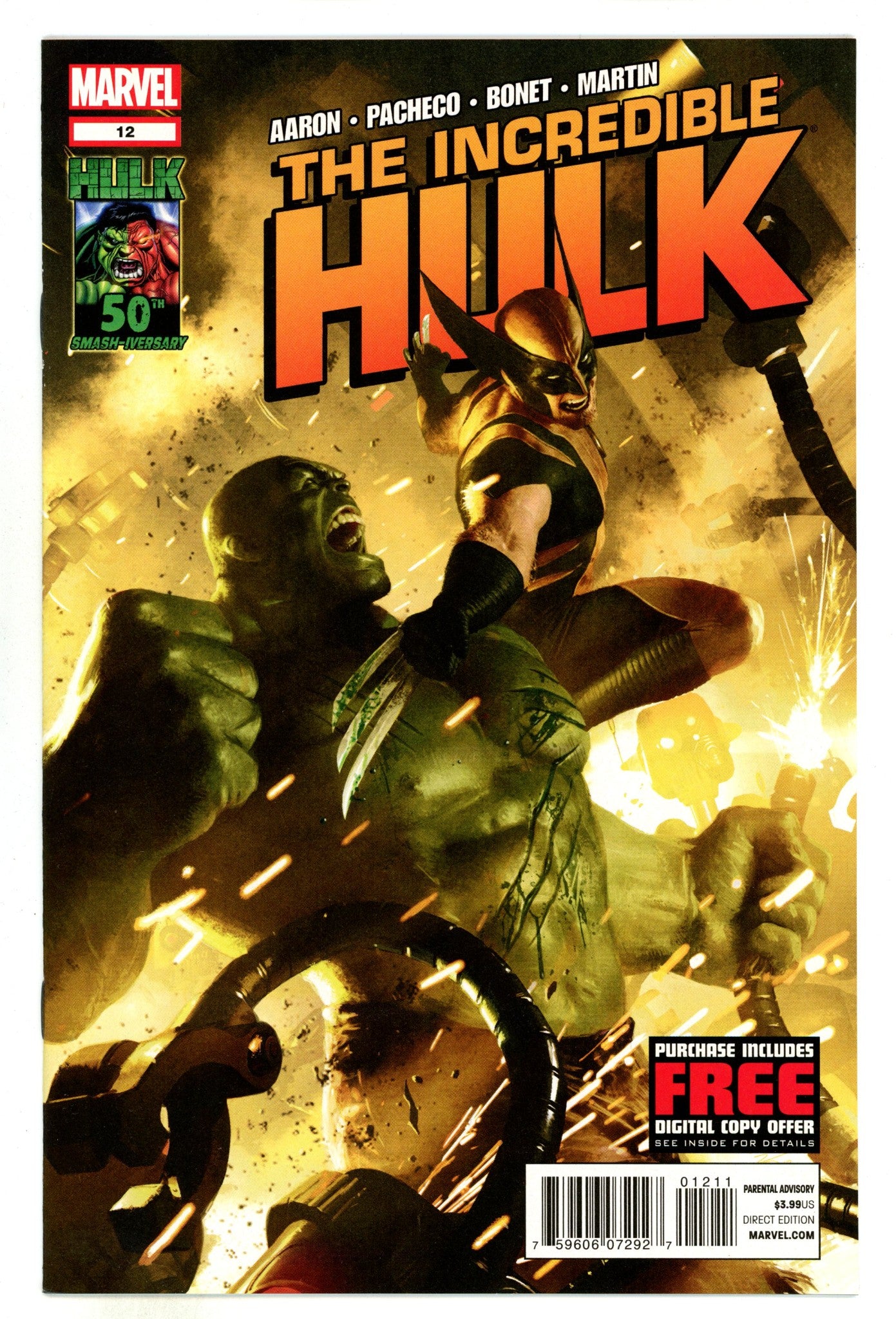The Incredible Hulk Vol 3 12 High Grade (2012) 
