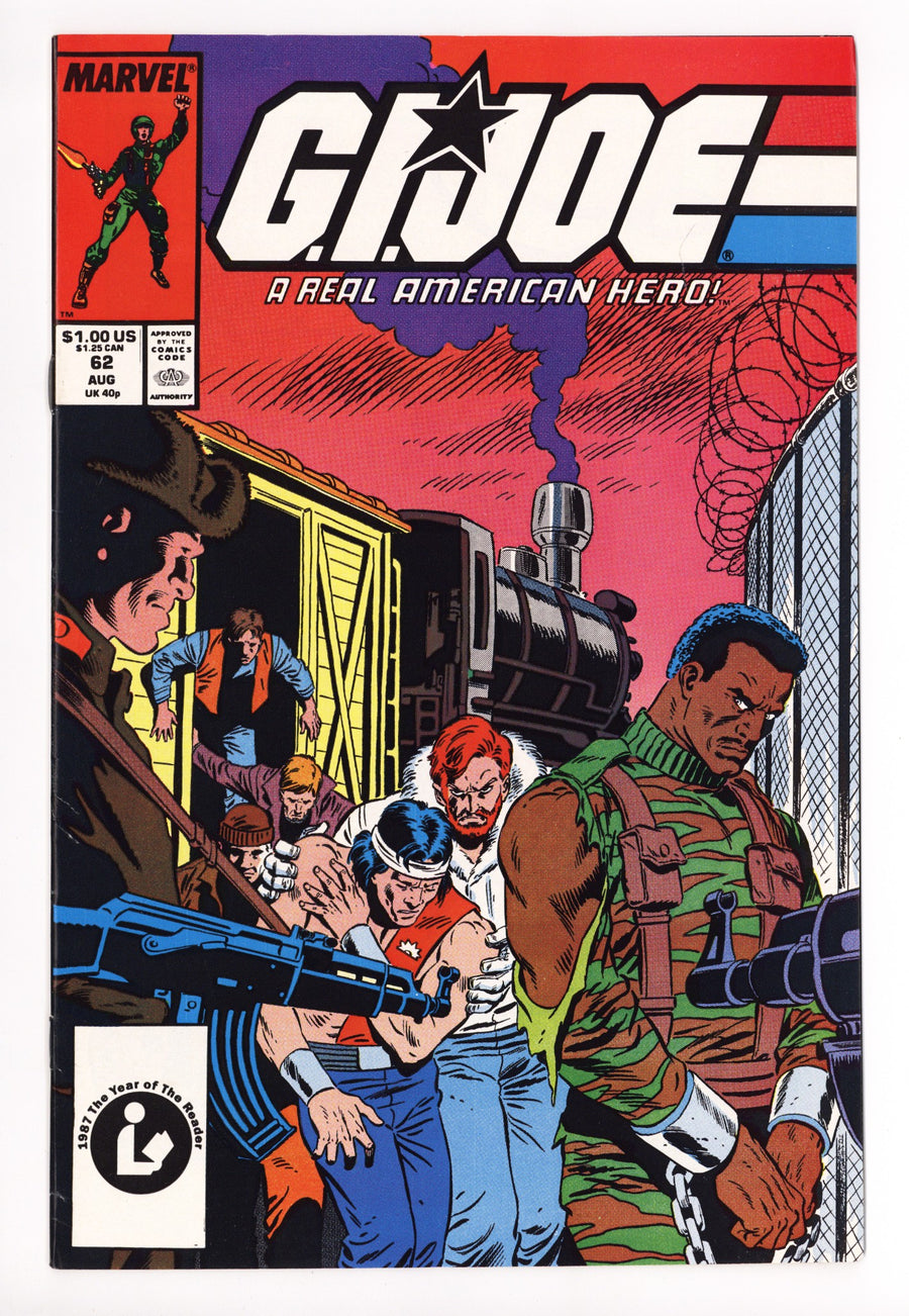 G.I. Joe, A Real American Hero 62 Mid Grade (1987) 