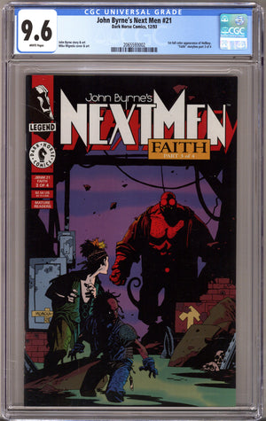 John Byrne's Next Men 21 CGC 9.6 (NM+) (1993)