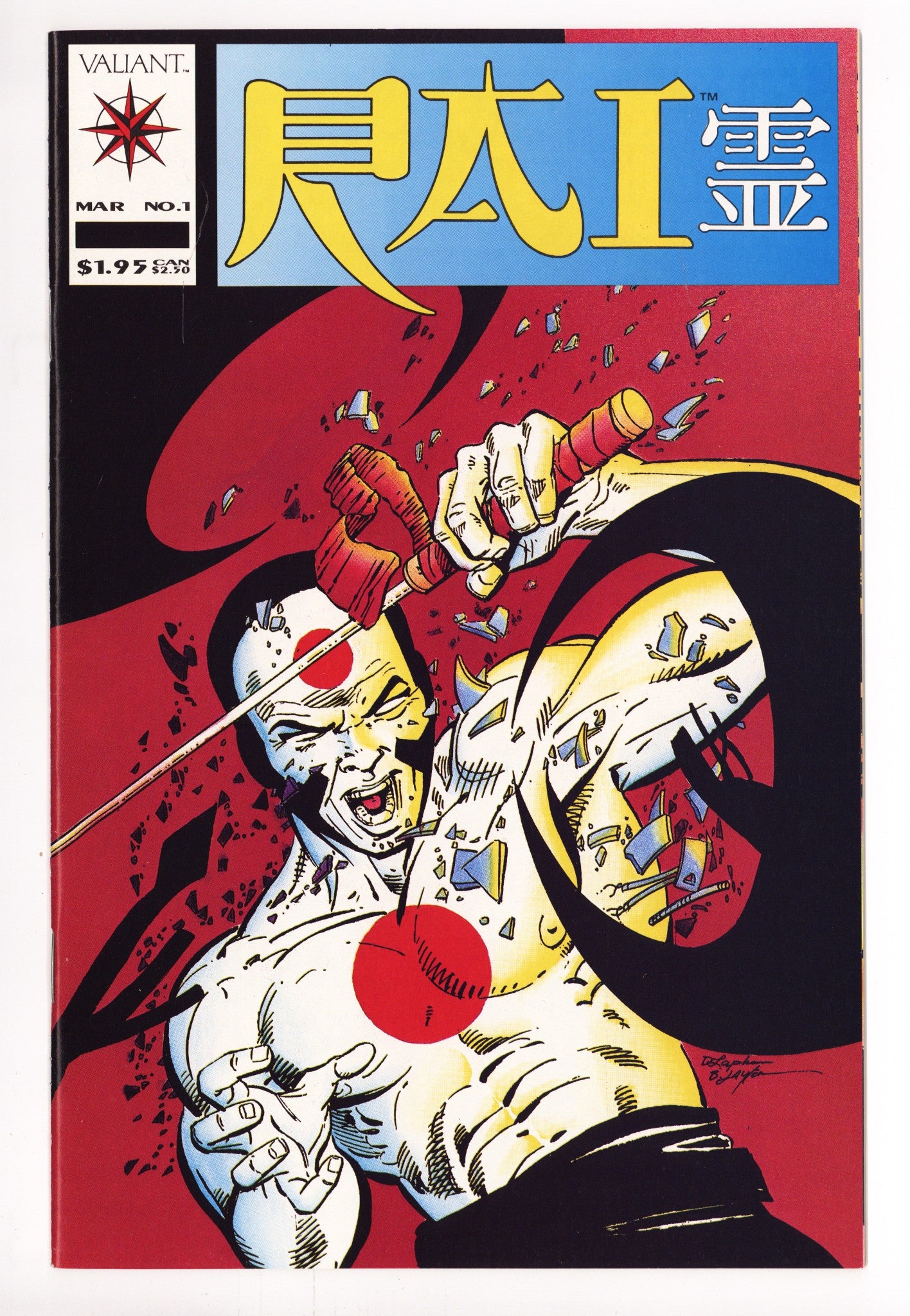 Rai Vol 1 1 VF/NM (9.0) (1992) 