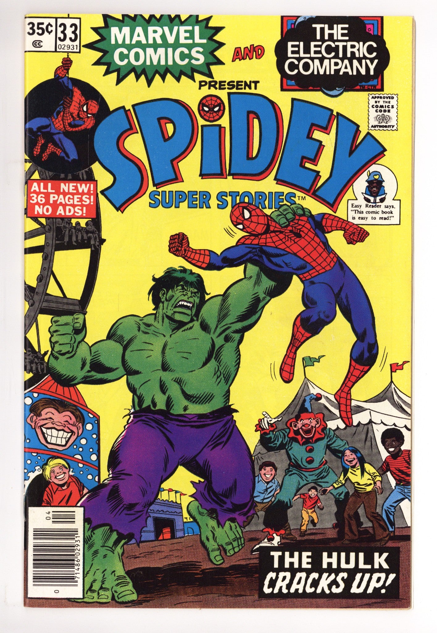 Spidey Super Stories 33 VF+ (8.5) (1978) 