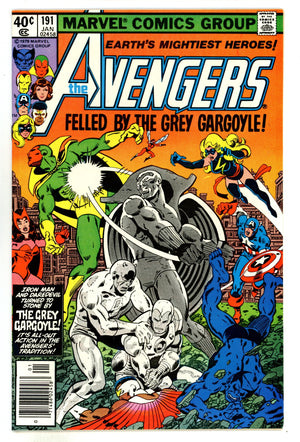 The Avengers Vol 1 191 VF+ (8.5) (1980) Newsstand