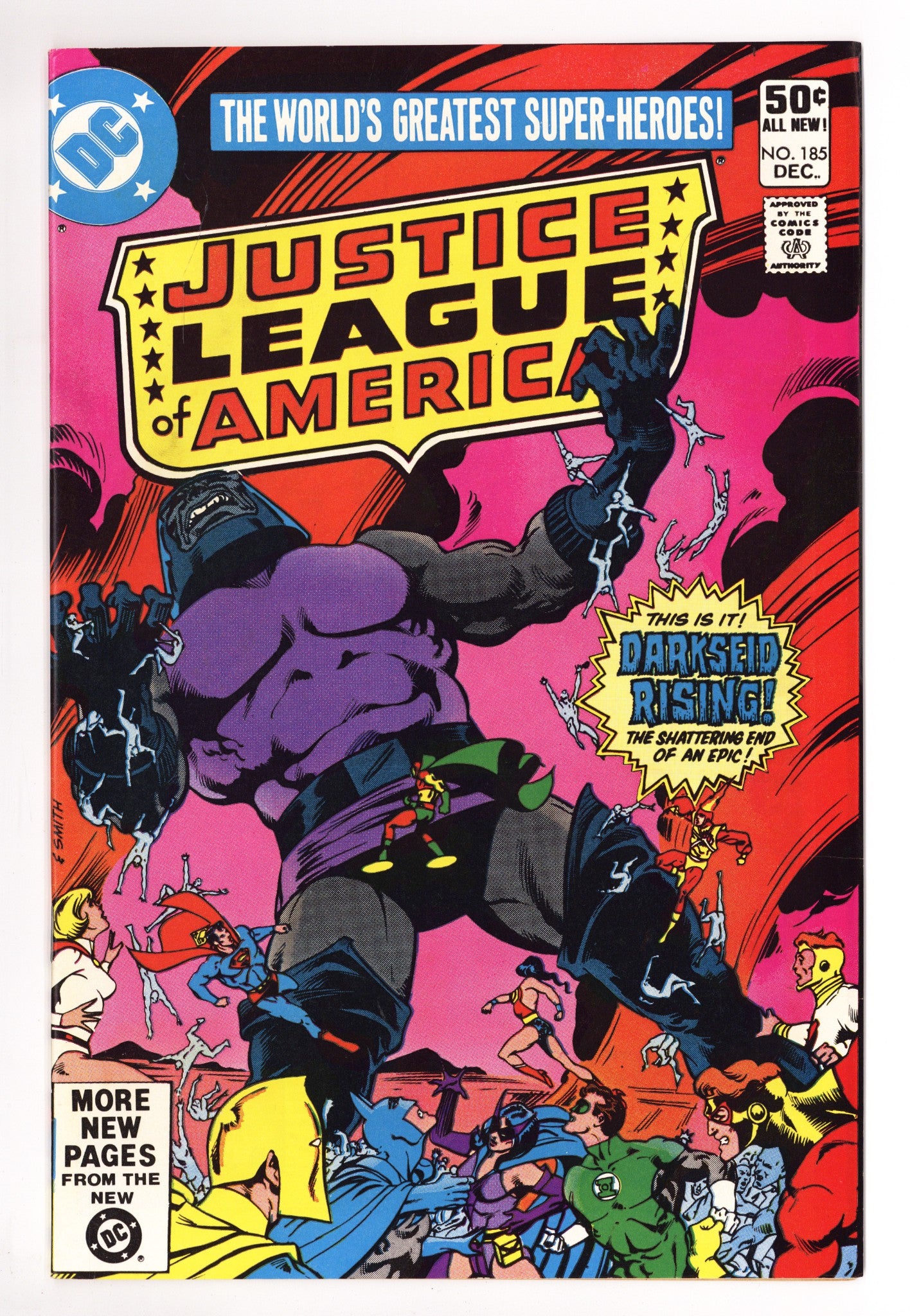 Justice League of America Vol 1 185 NM- (9.2) (1980) 