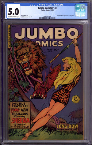 Jumbo Comics 141 CGC 5.0 (VG/FN) (1950)