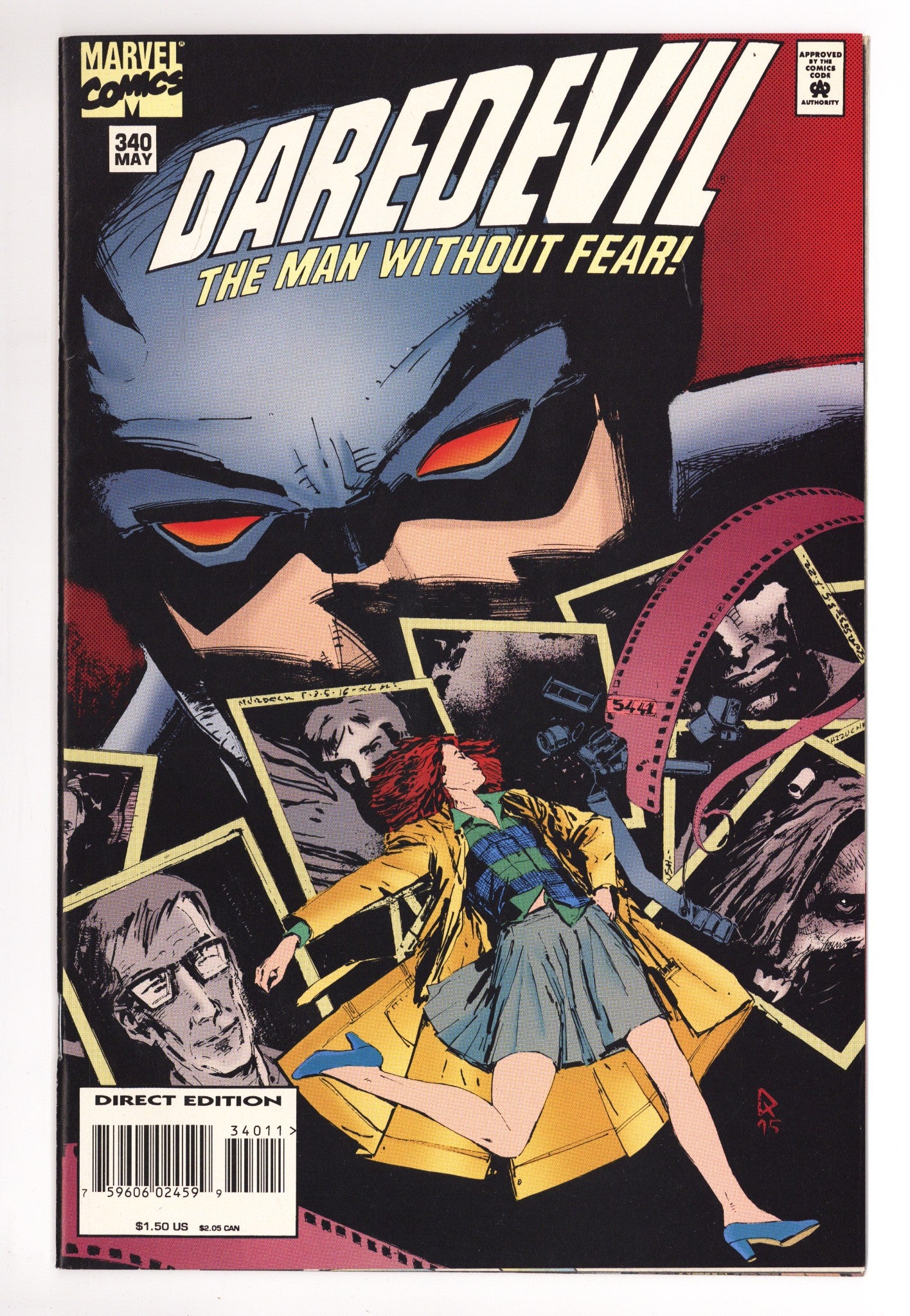 Daredevil Vol 1 340 Mid Grade (1995) 