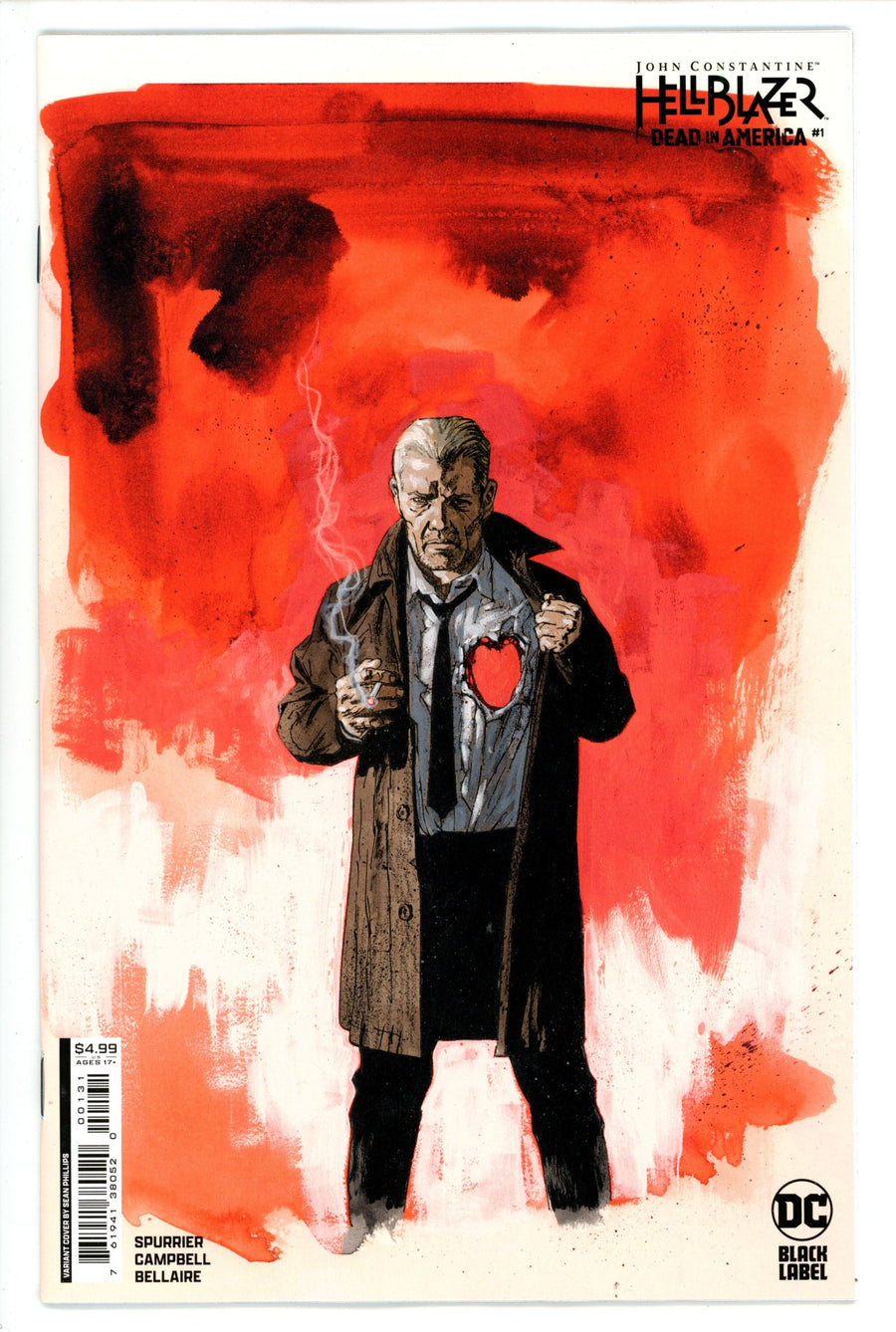 John Constantine Hellblazer Dead In America 1 Phillips Variant (2024)