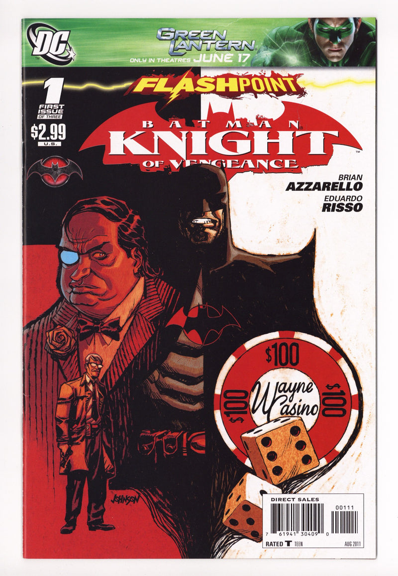 Flashpoint: Batman Knight of Vengeance 1 High Grade (2011) 