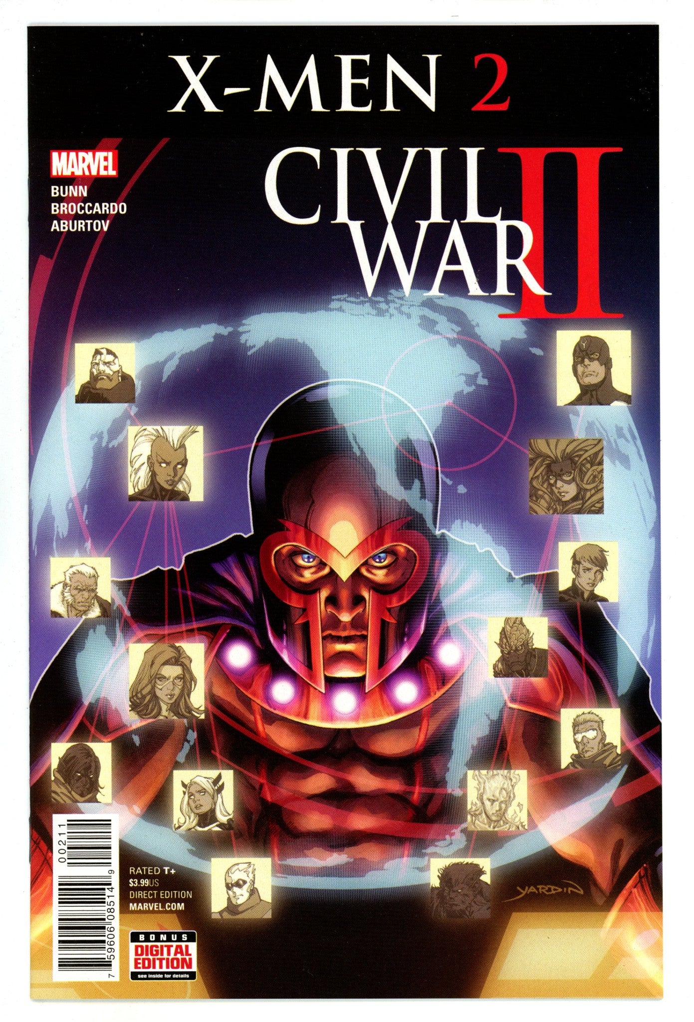 Civil War II: X-Men 2 High Grade (2016) 