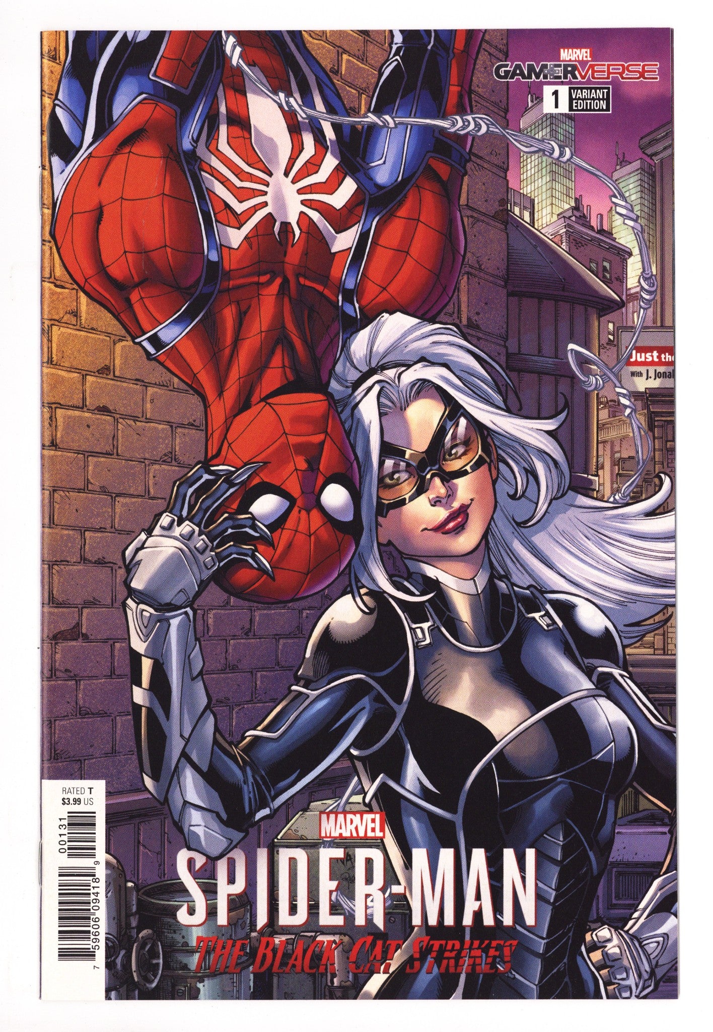 Marvel's Spider-Man: The Black Cat Strikes 1 High Grade (2020) Nauck Variant 