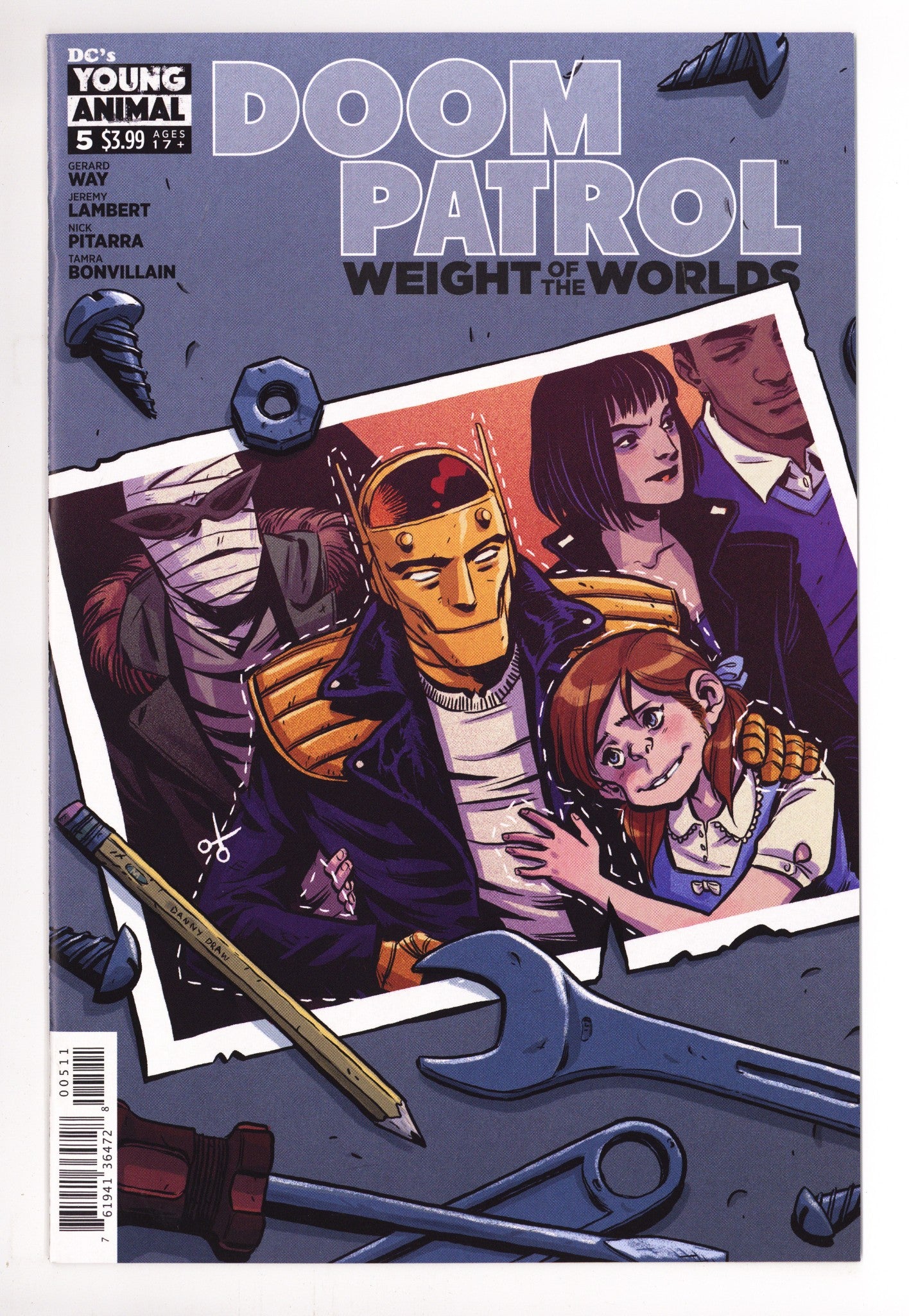 Doom Patrol: Weight of the Worlds 5 High Grade (2020) 