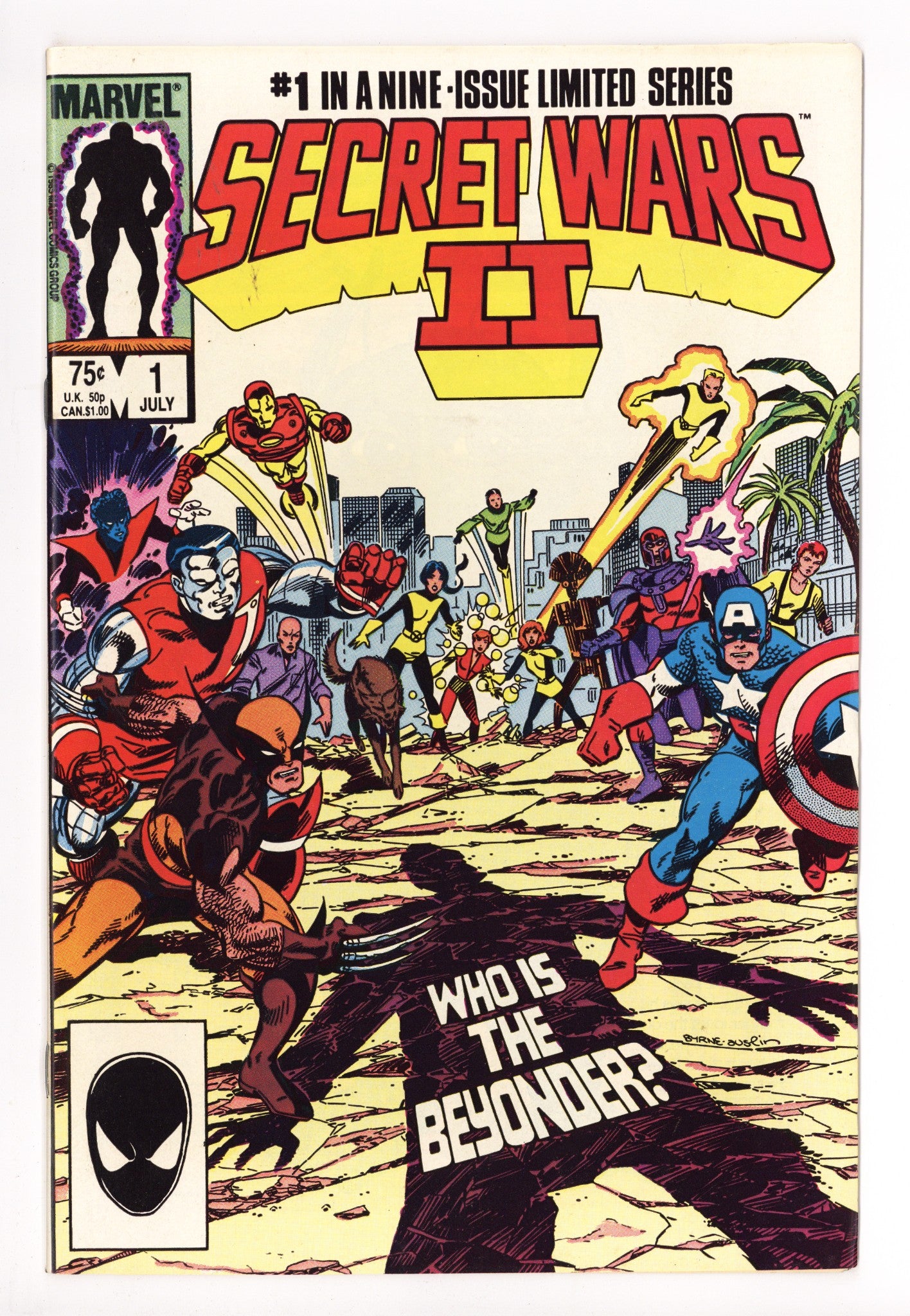 Secret Wars II 1 Mid Grade (1985) 