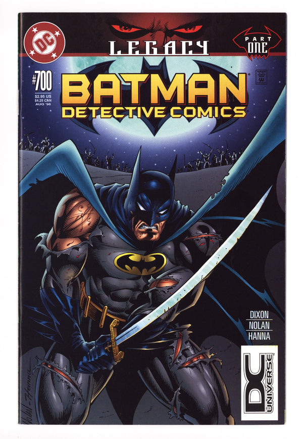 Detective Comics Vol 1 700  NM- (9.2)   (1996)     DC Universe Logo