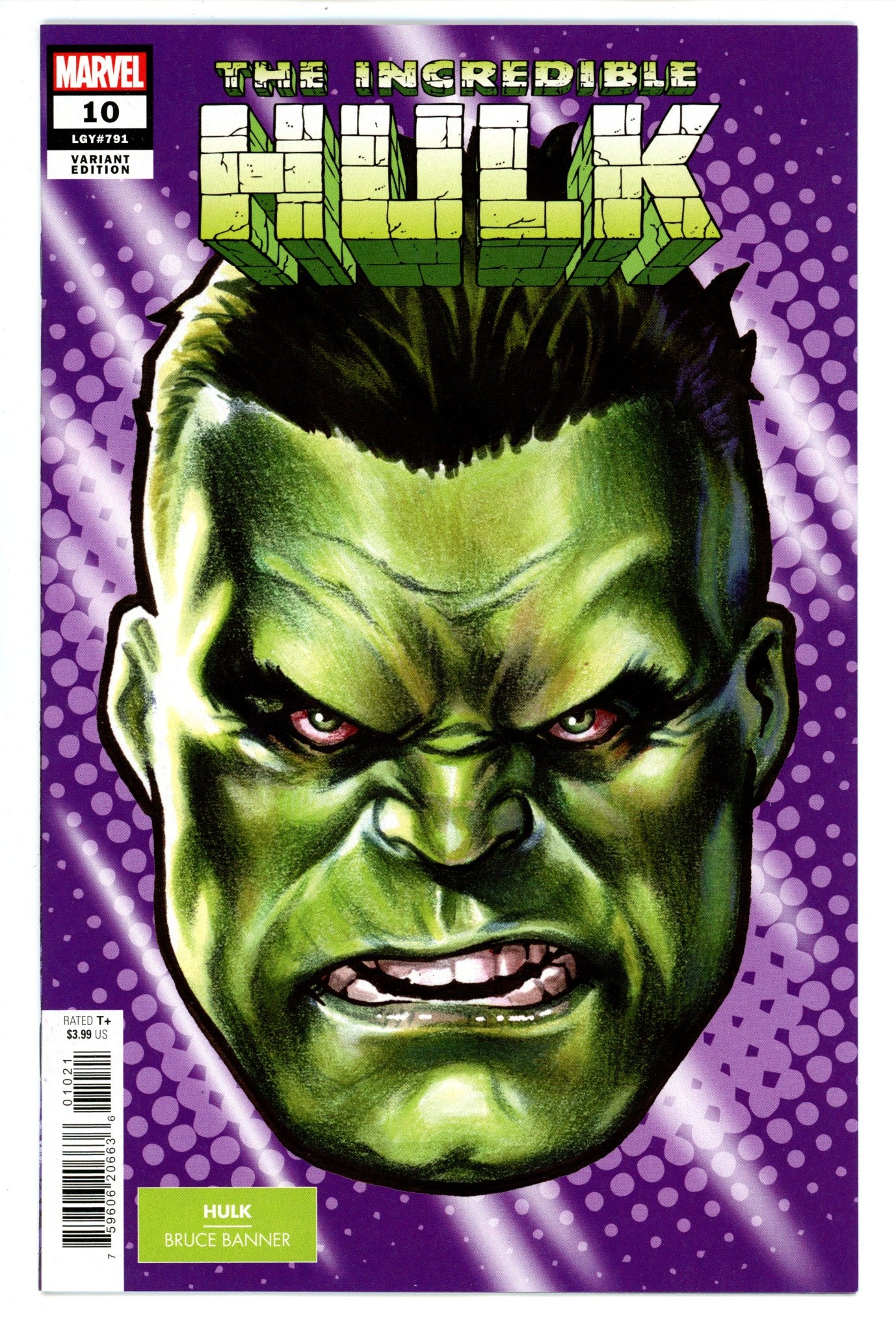 Incredible Hulk Vol 4 10 Brooks Variant (2024)