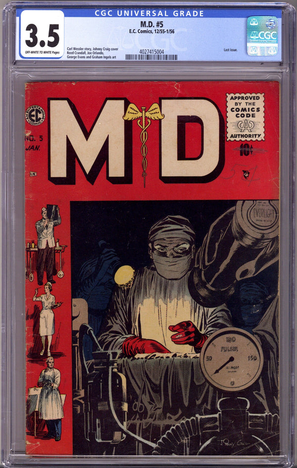 M.D. 5 CGC 3.5 (1955)