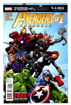 Avengers Assemble Vol 2 1 High Grade (2012)