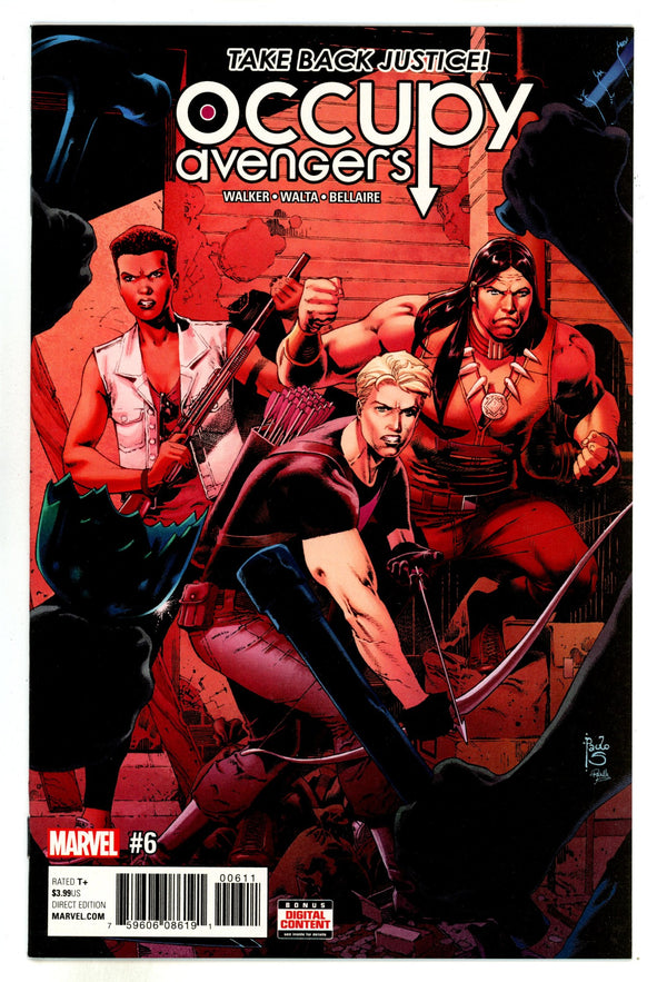 Occupy Avengers Vol 1 6 High Grade (2017)