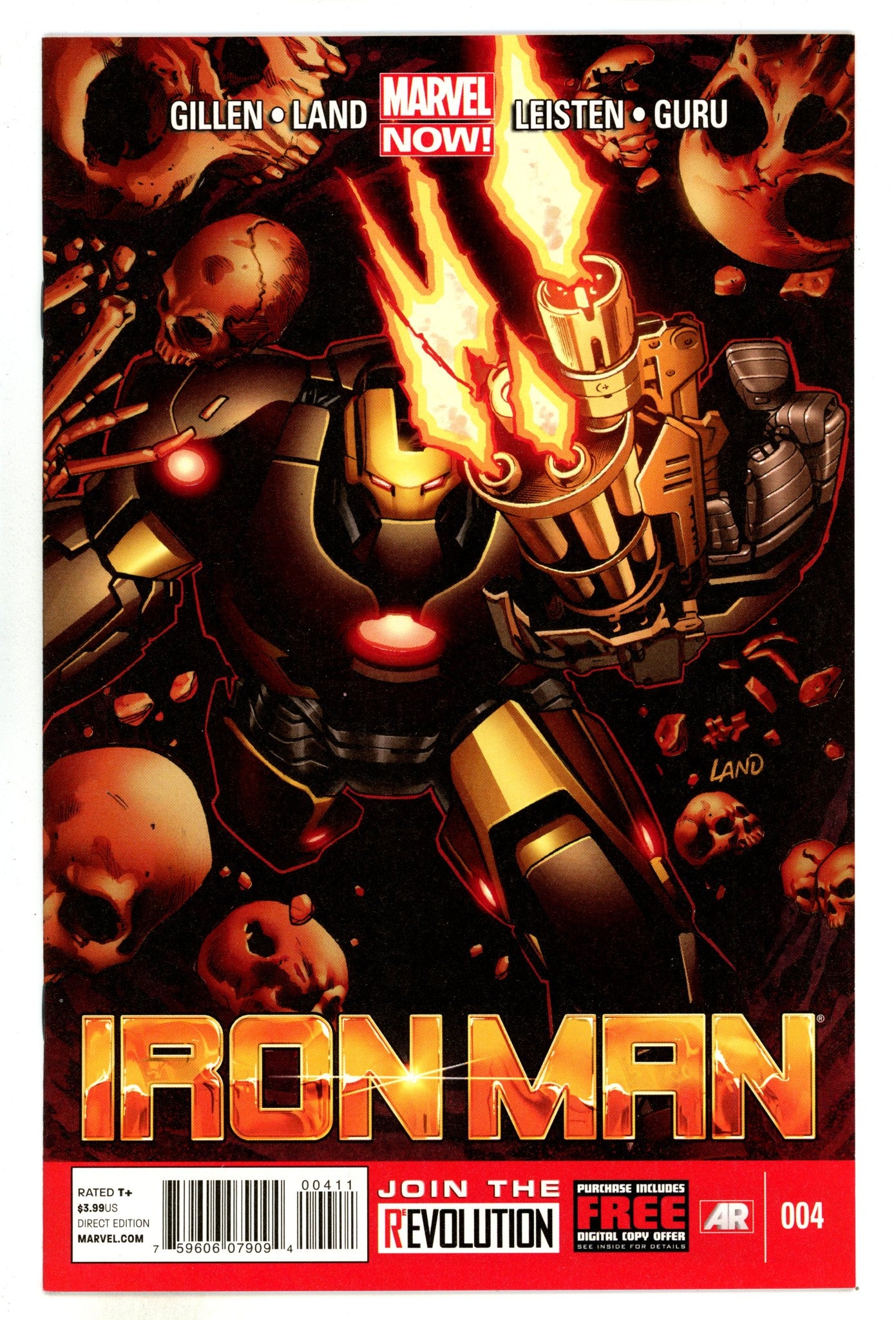 Iron Man Vol 5 4 High Grade (2013) 