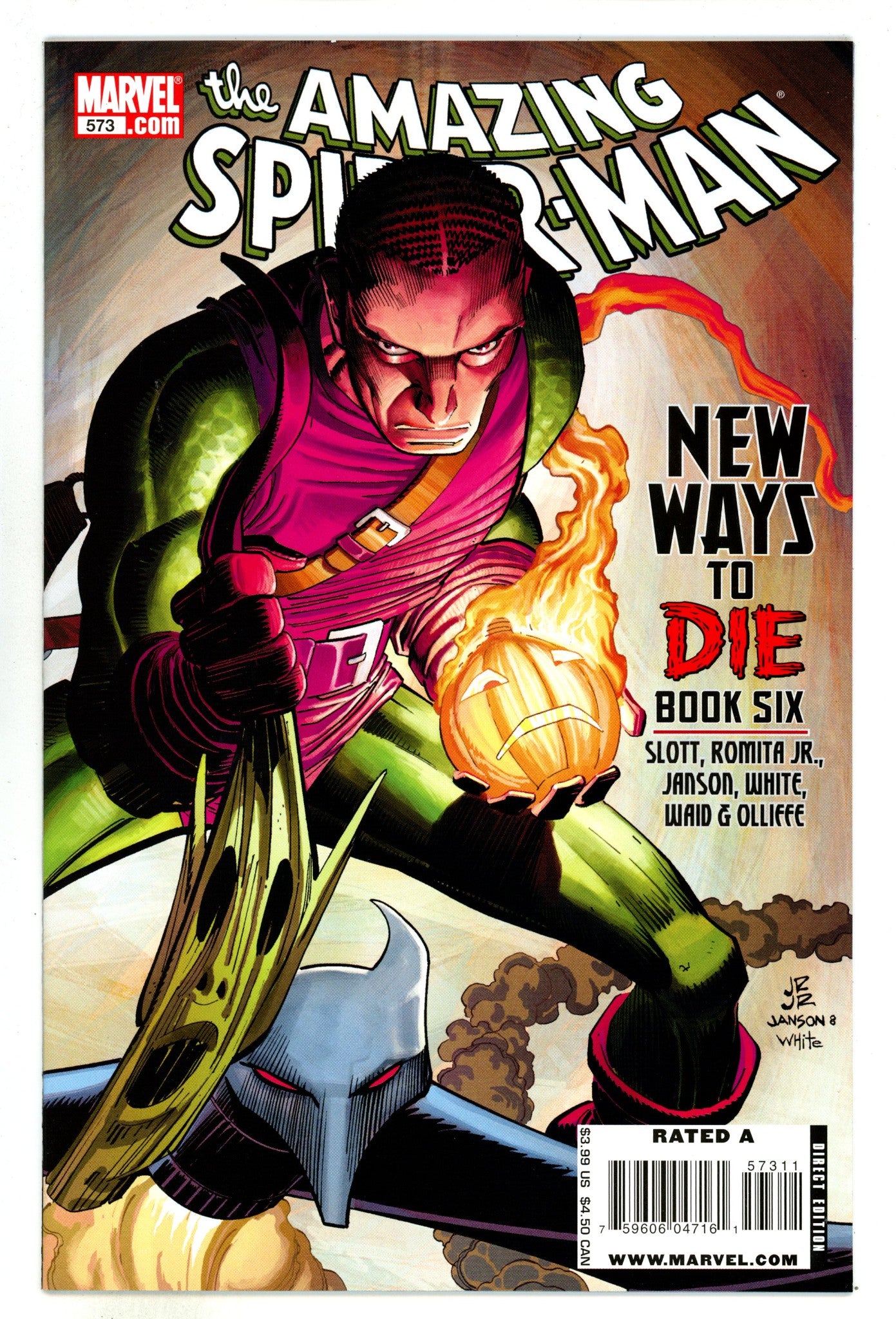 The Amazing Spider-Man Vol 2 573 NM (9.4) (2008) 