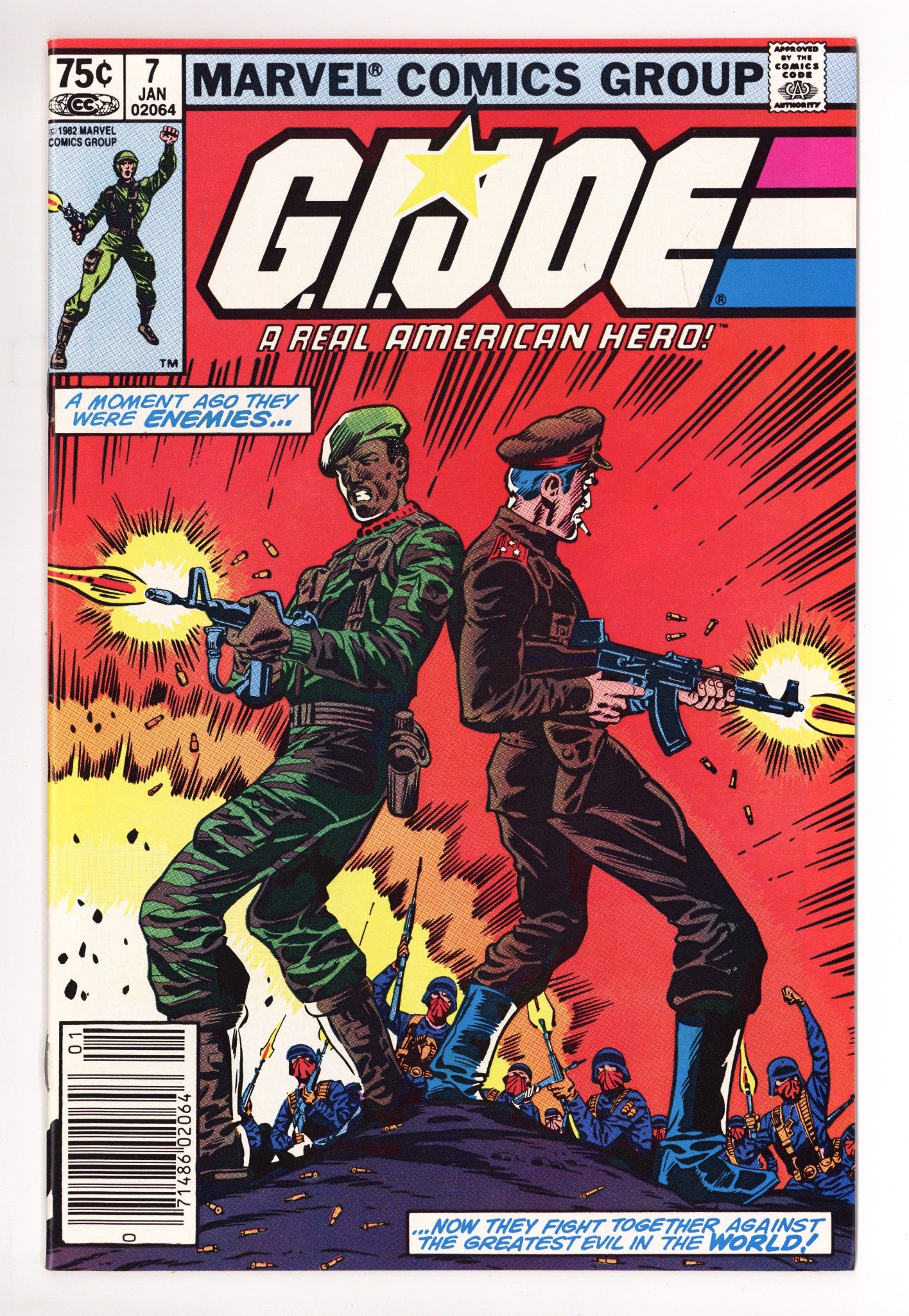 G.I. Joe, A Real American Hero 7 VF/NM (9.0) (1983) Canadian Price Variant 
