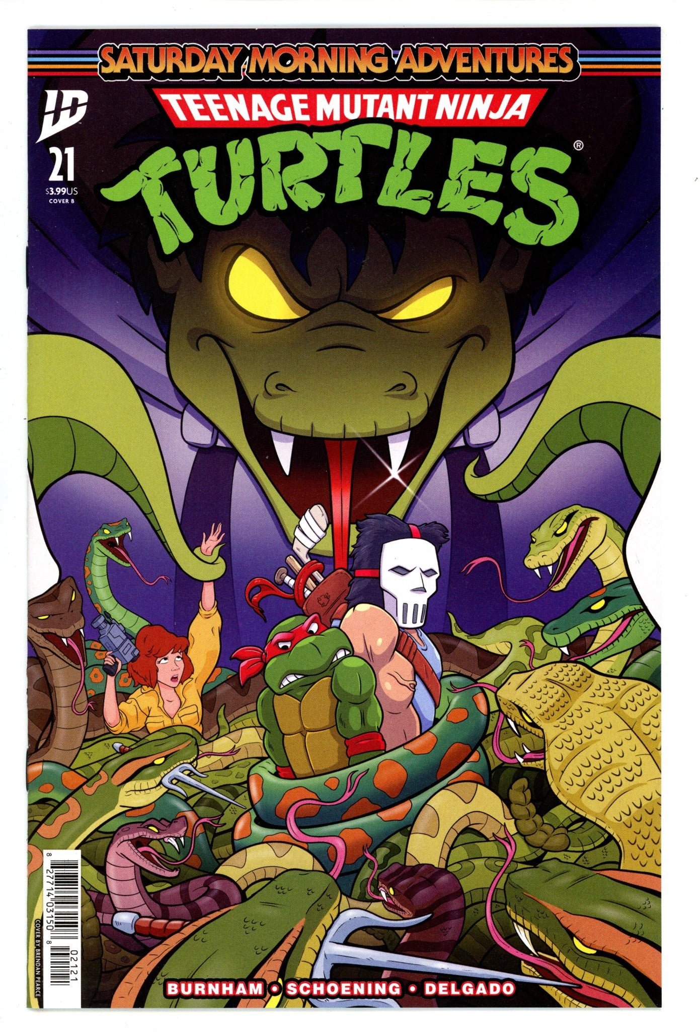 Teenage Mutant Ninja Turtles: Saturday Morning Adventures 21 Pearce Variant (2025)