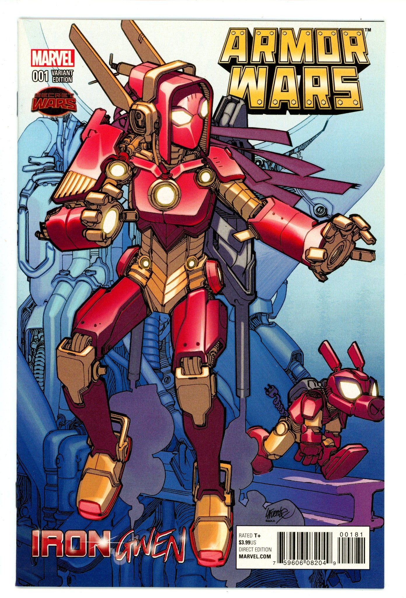 Armor Wars 1 High Grade (2015) Lafuente Variant 