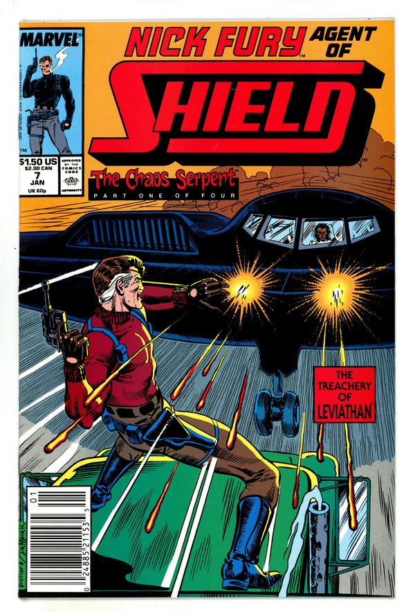Nick Fury, Agent of S.H.I.E.L.D. Vol 4 7 High Grade (1990)