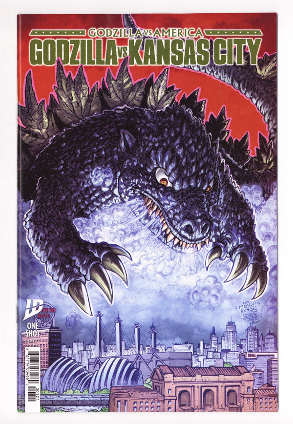 Godzilla Vs. America: Kansas City 1 Moody Variant (2025)
