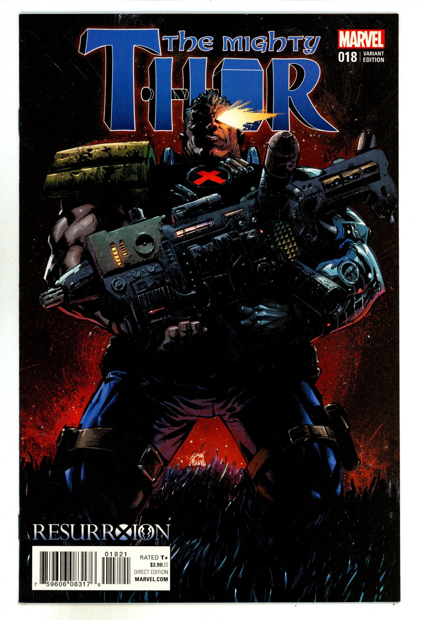 Mighty Thor Vol 2 18 High Grade (2017) Stegman Variant 