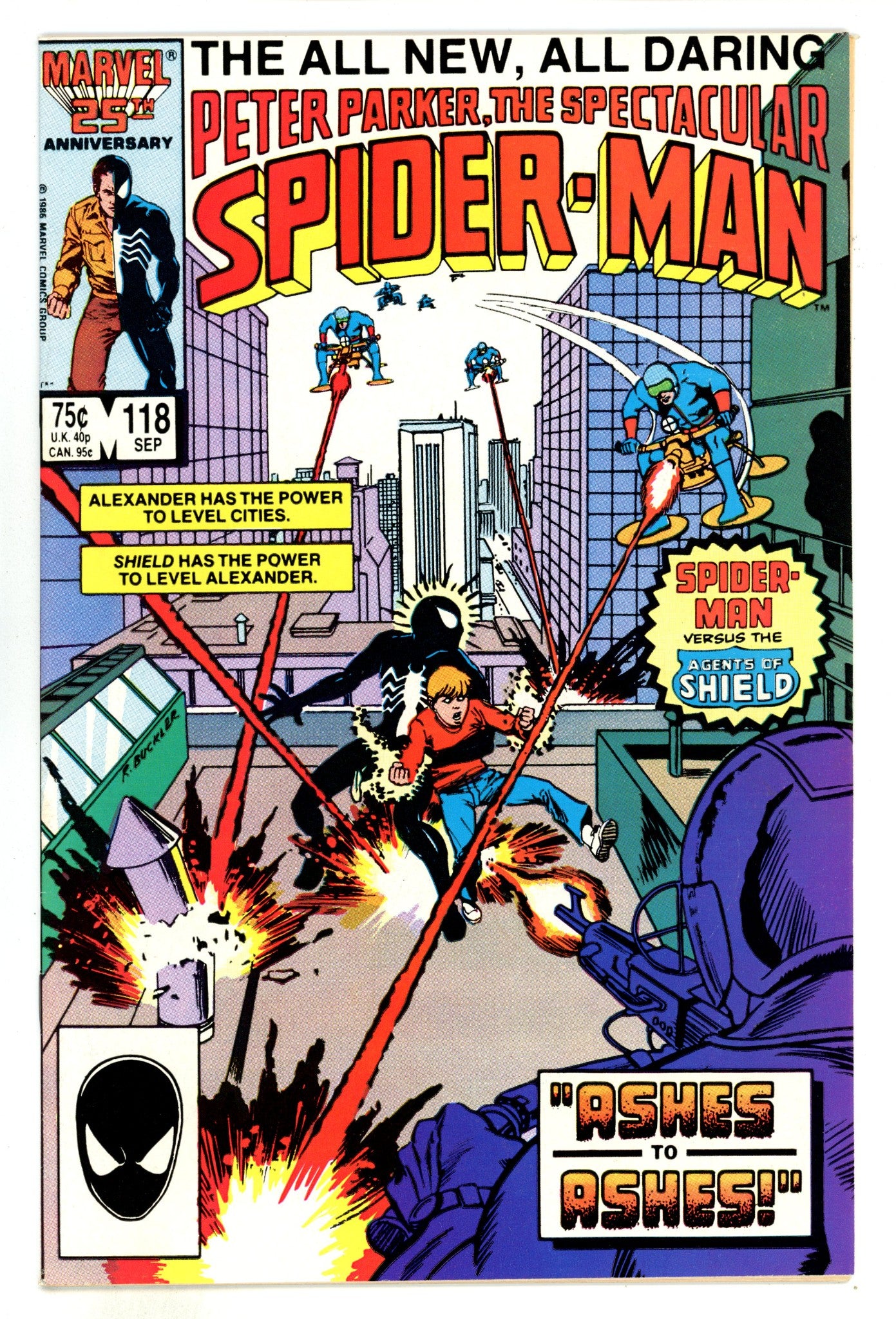 The Spectacular Spider-Man Vol 1 118 Low Grade (1986) 