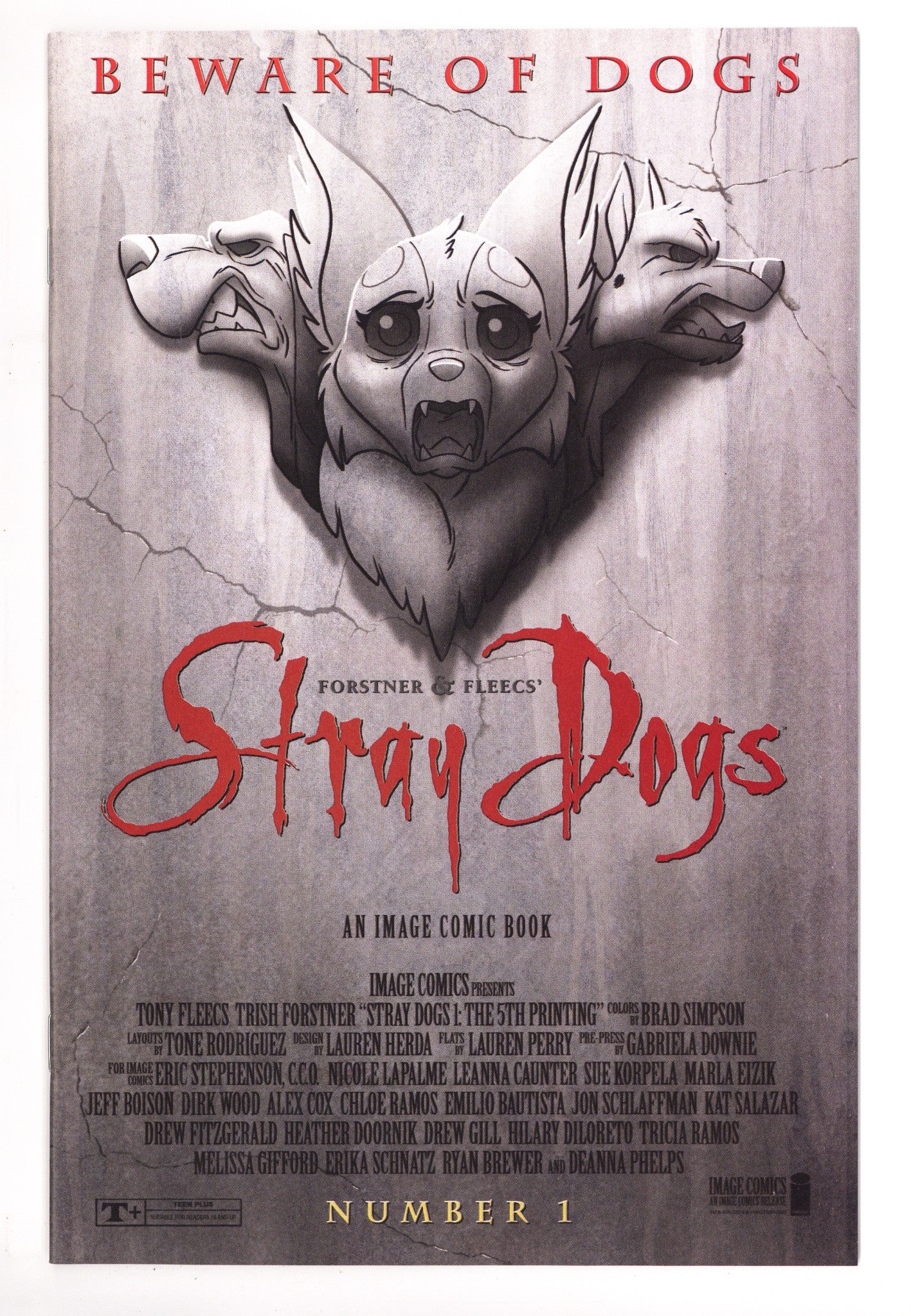 Stray Dogs 1 High Grade (2021) 5th Print 