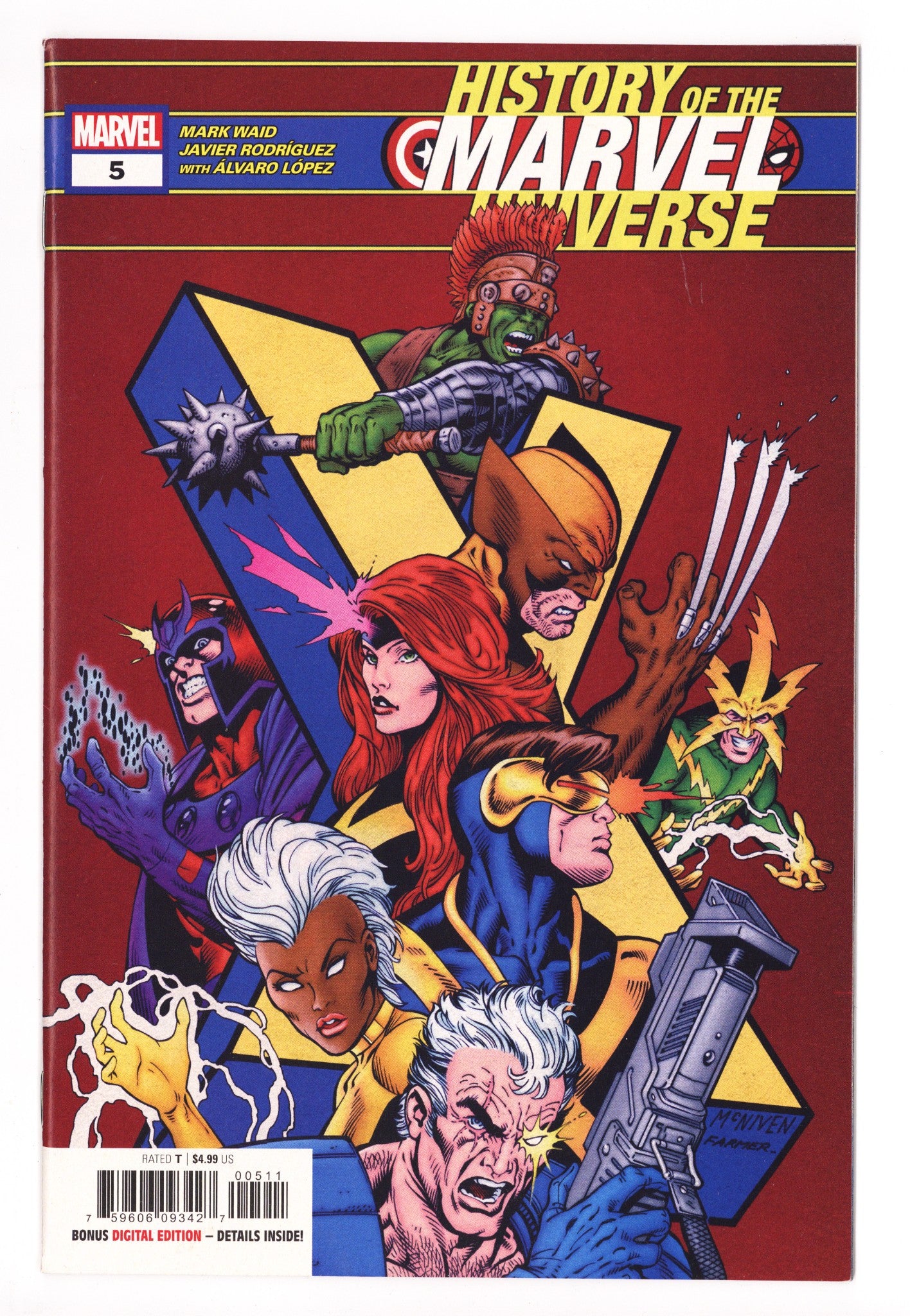 History of the Marvel Universe 5 High Grade (2020) 