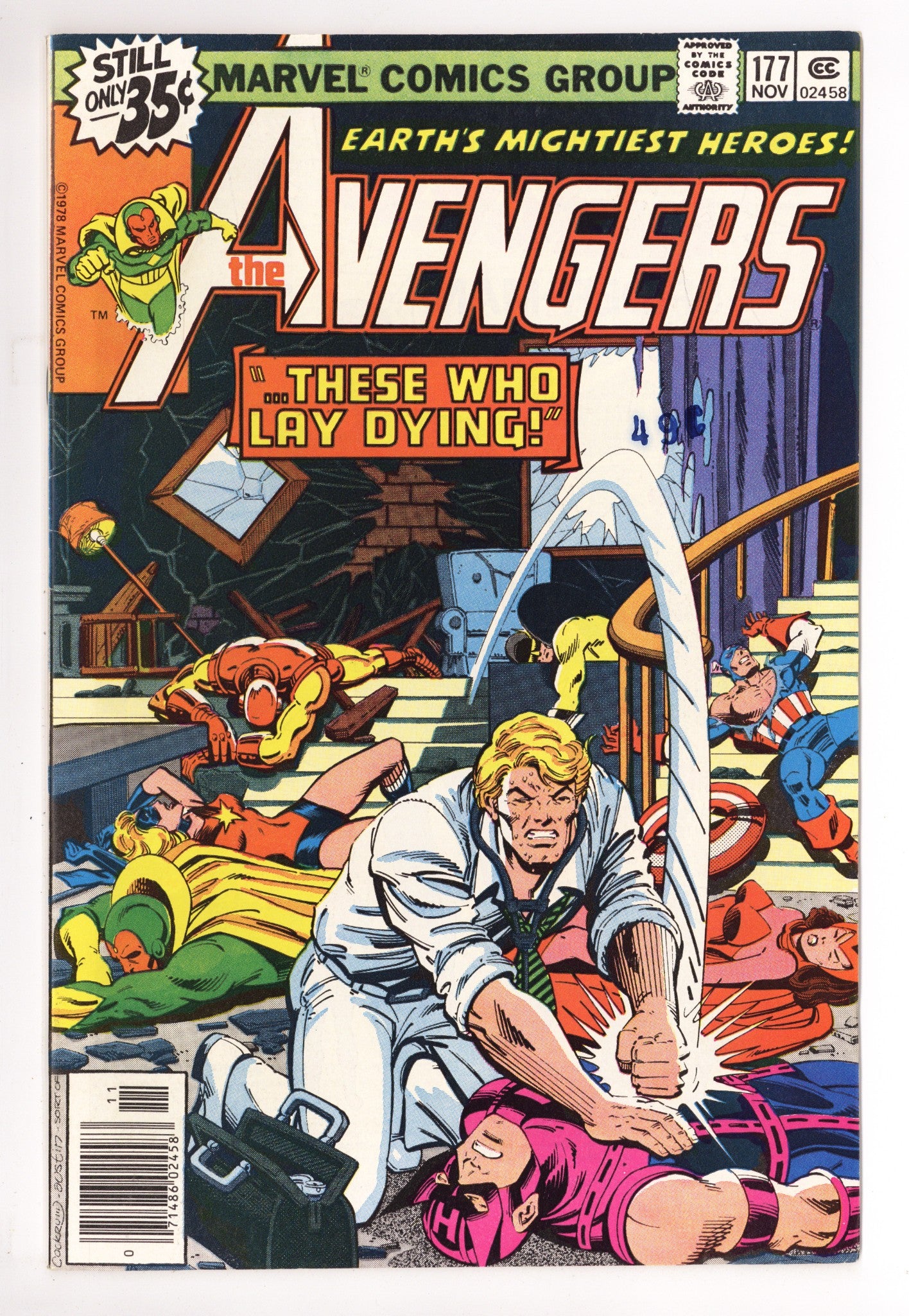 The Avengers Vol 1 177 Mid Grade (1978) 