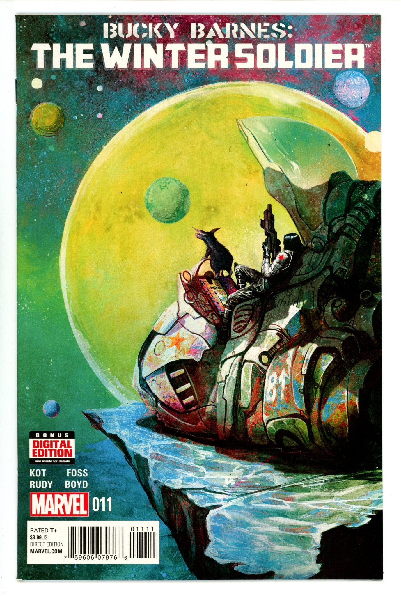 Bucky Barnes: The Winter Soldier 11 High Grade (2015) 