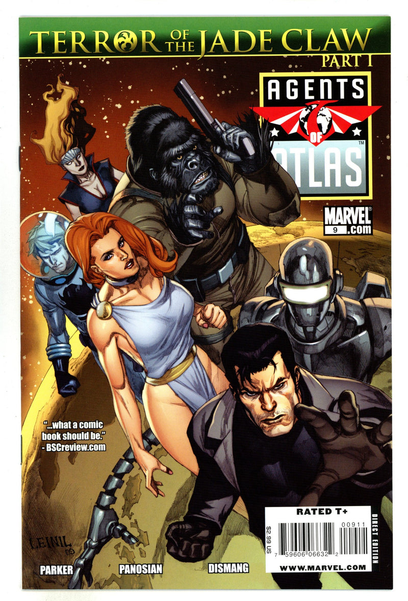 Agents of Atlas Vol 2 9 High Grade (2009) 