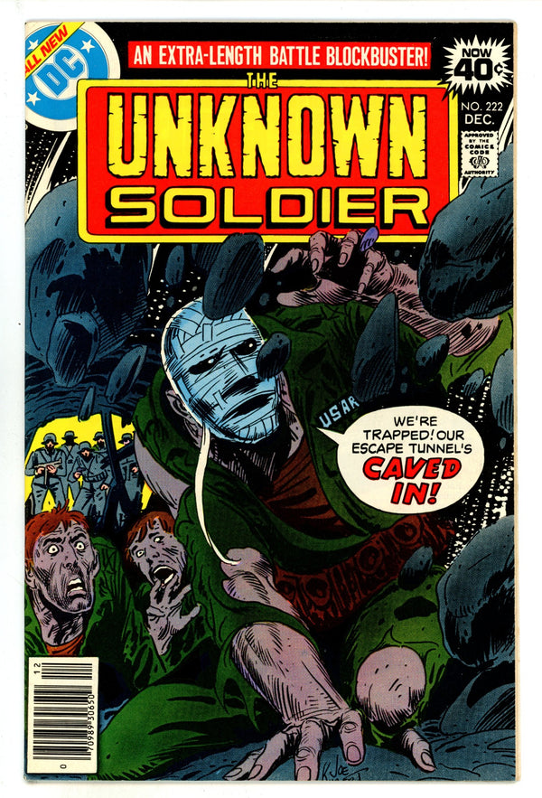 Unknown Soldier Vol 1 222 Mid Grade (1978)