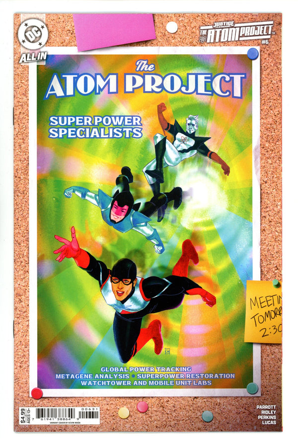 Justice League The Atom Project 6 Wada Variant (2025)