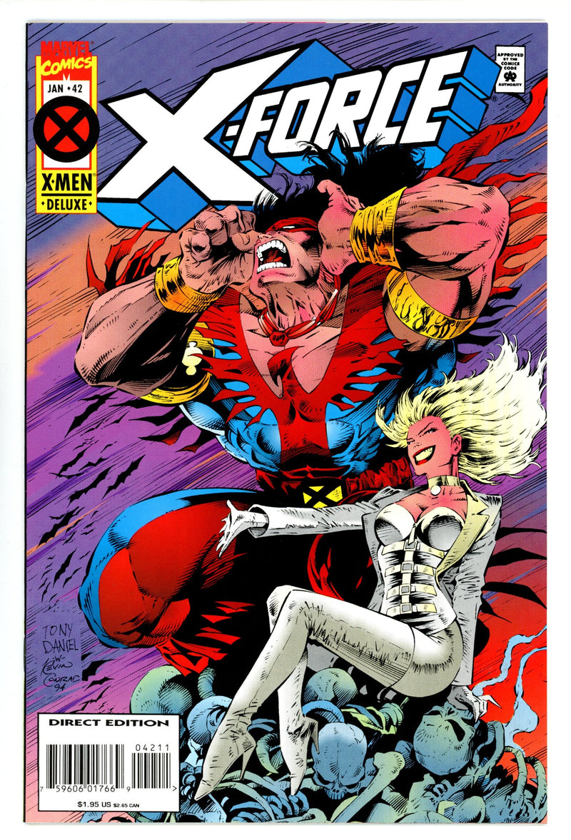 X-Force Vol 1 42 High Grade (1995) Deluxe Variant 