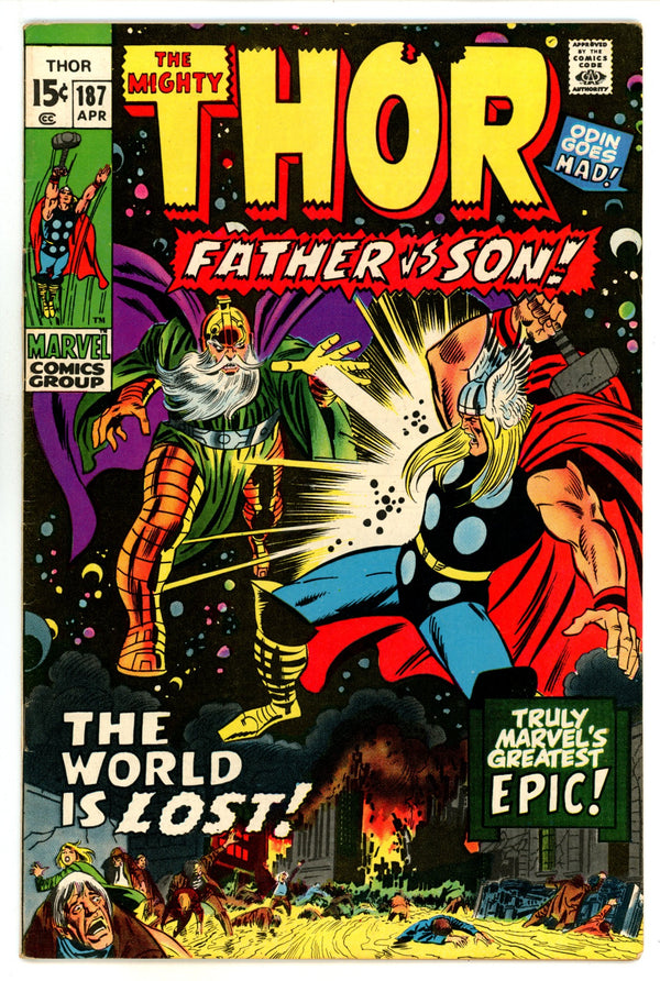 Thor Vol 1 187 FN/VF (7.0) (1971)